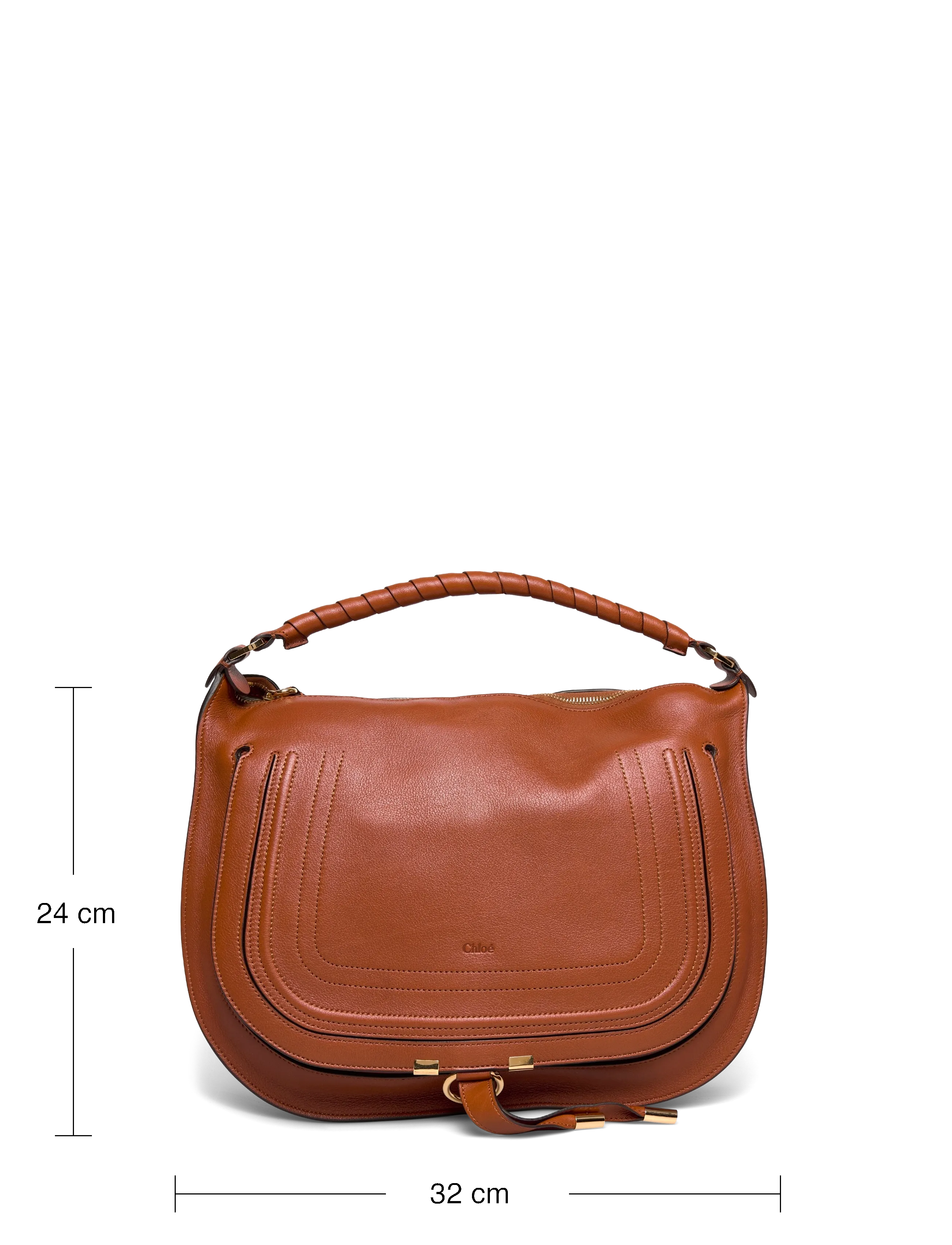 Chloé - Marcie Shoulder Bag - tasker - brown - 3