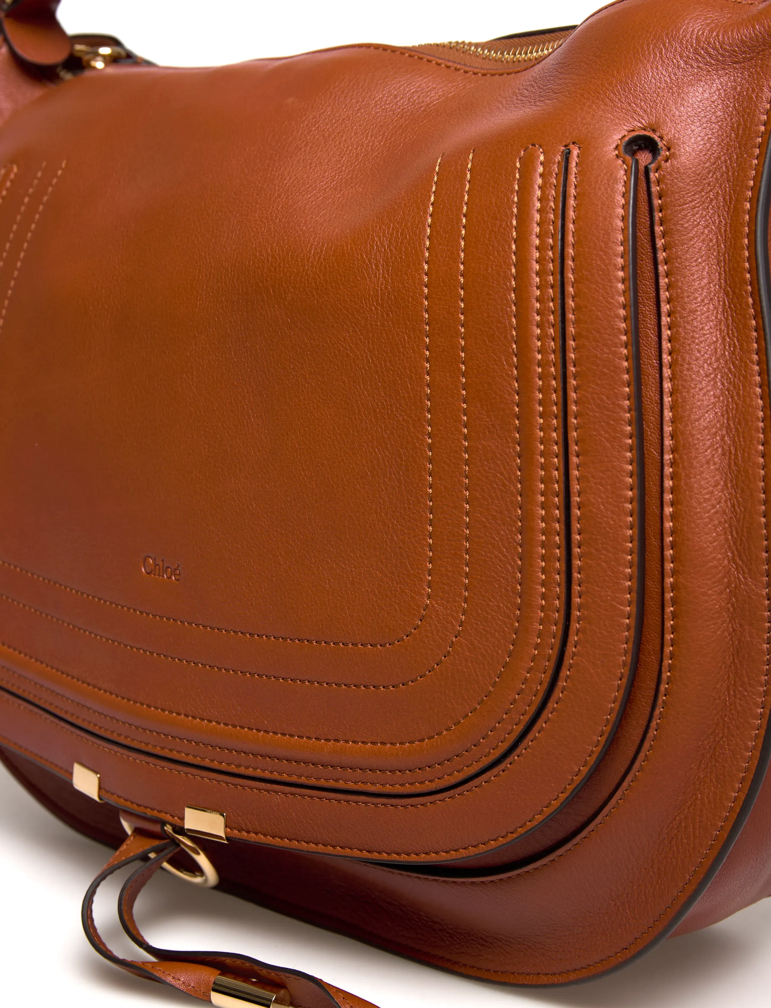 Chloé - Marcie Shoulder Bag - tasker - brown - 4