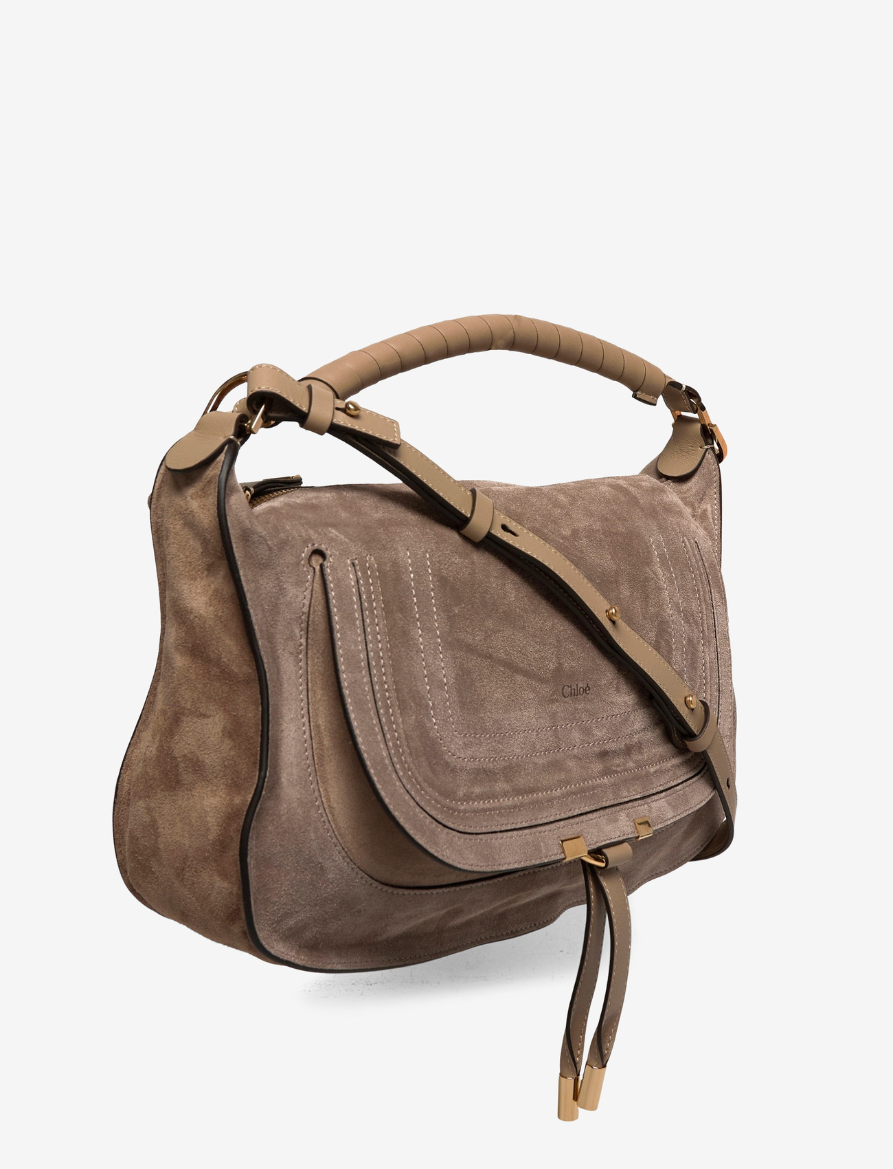 Chloé - Marcie Shoulder Bag - shoulder bags - brown - 2
