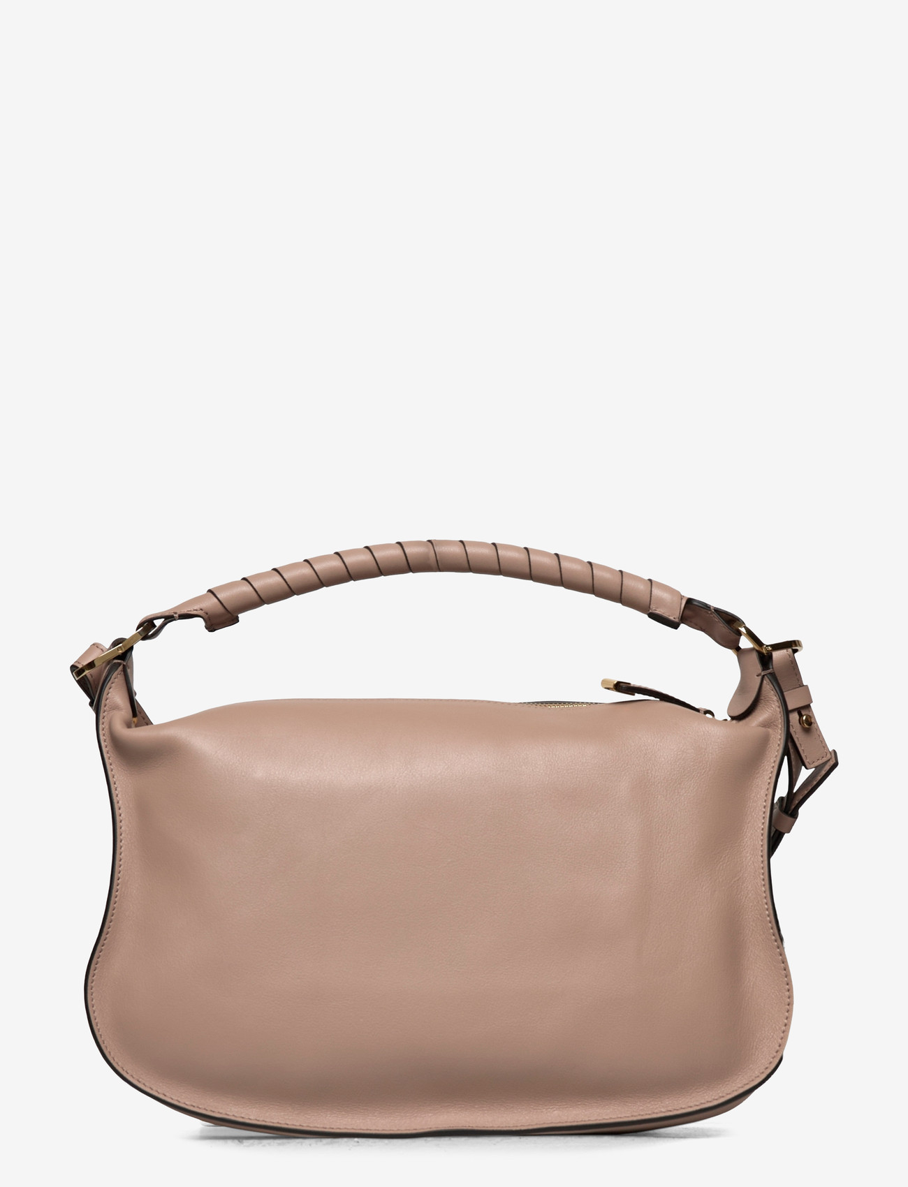 Chloé - Marcie Small leather shoulder bag - tasker - beige - 1