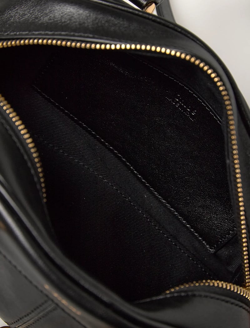 Chloé - Small Leather Bowling Tote Bag - henkeltaschen - black - 4
