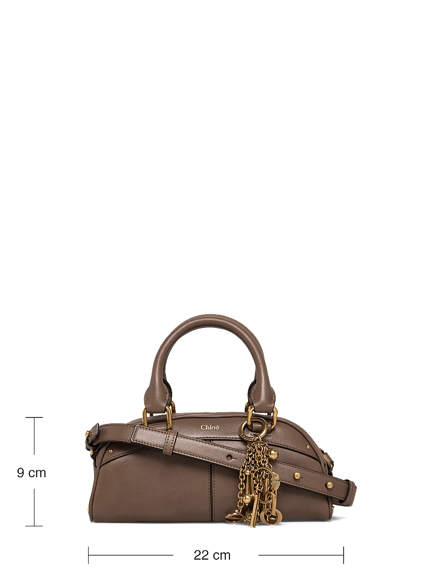 Chloé - Bowling Leather Handle Bag - erilised sündmused - brown - 3