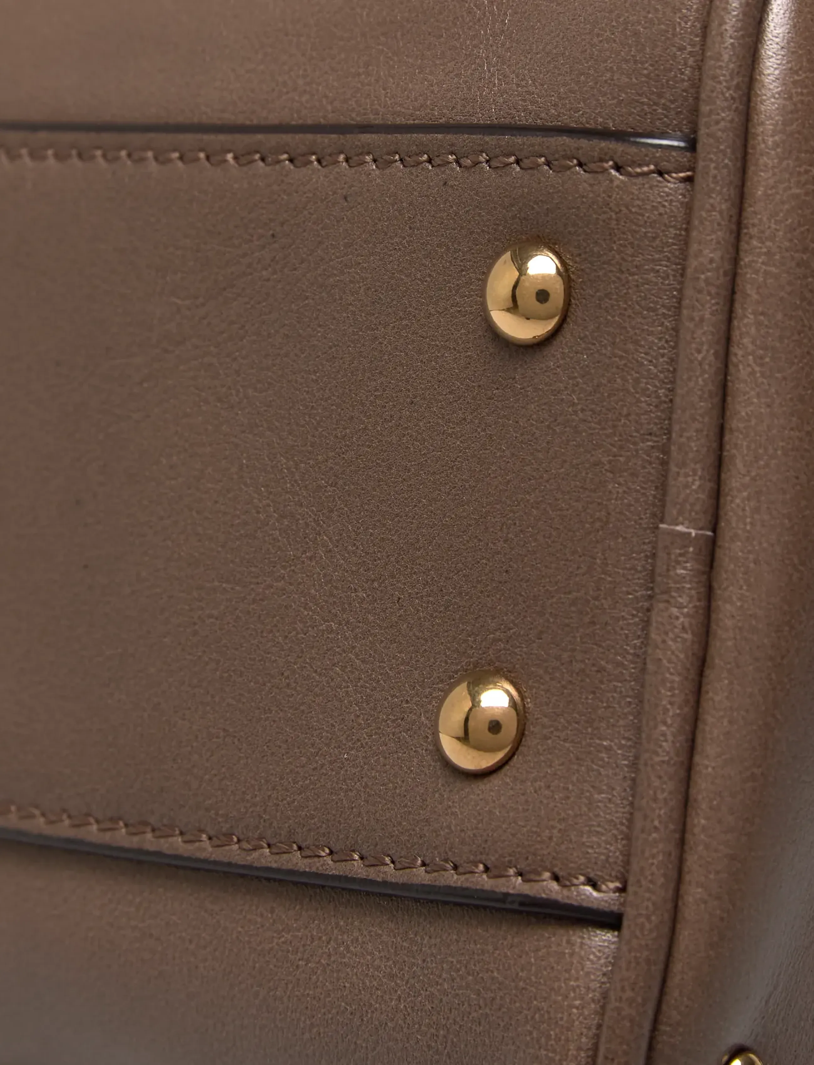 Chloé - Bowling Leather Handle Bag - fyrir sérstaka viðburði - brown - 4