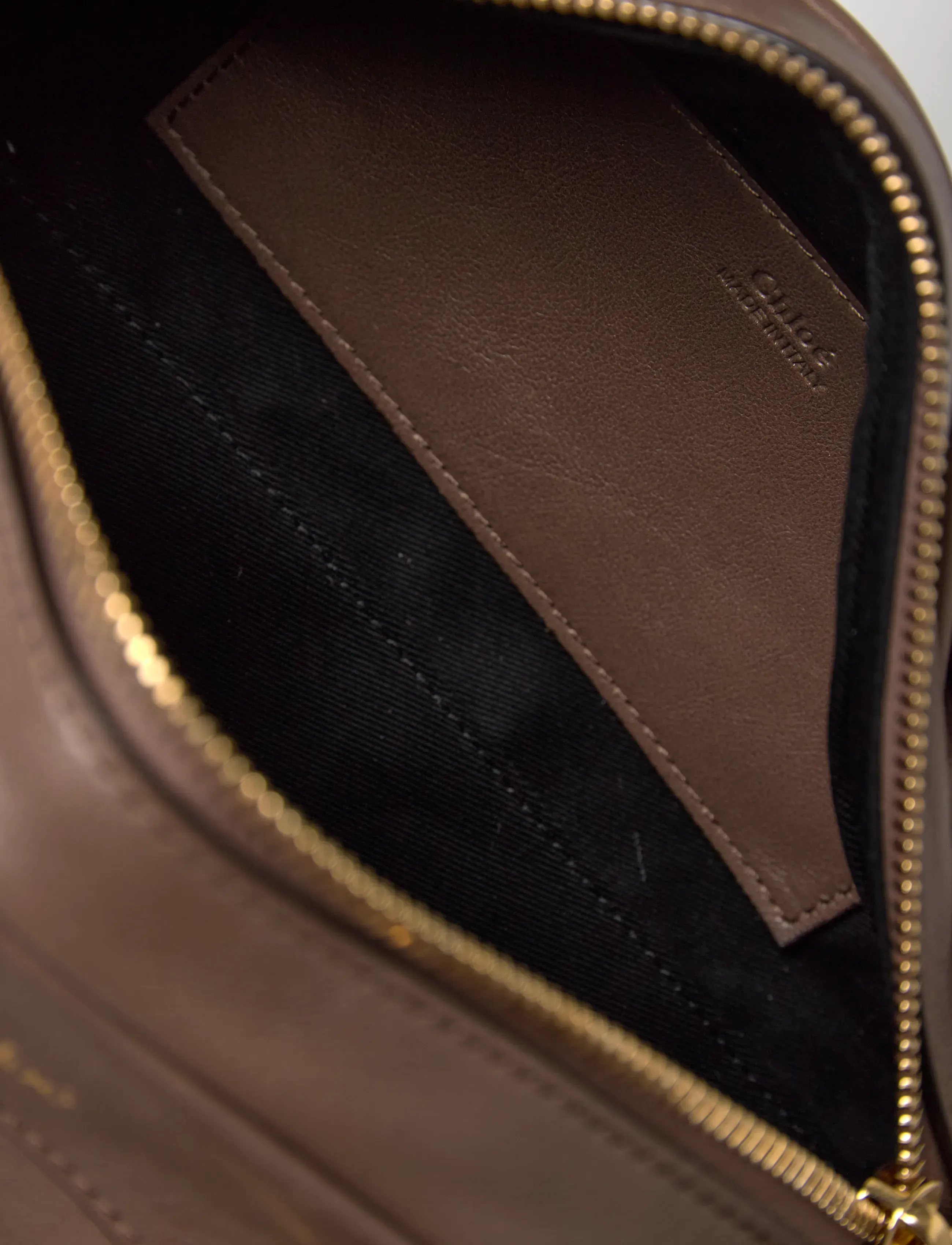 Chloé - Bowling Leather Handle Bag - fyrir sérstaka viðburði - brown - 5