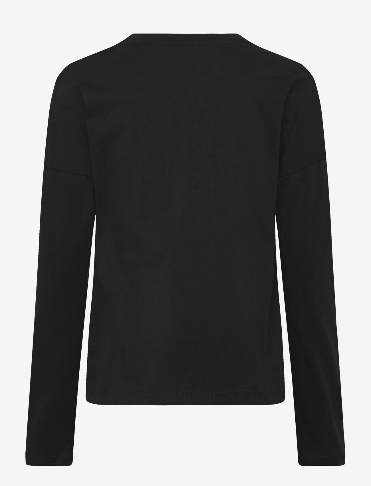 Chloé - Black Long Sleeve Top - long-sleeved t-shirts - black - 1