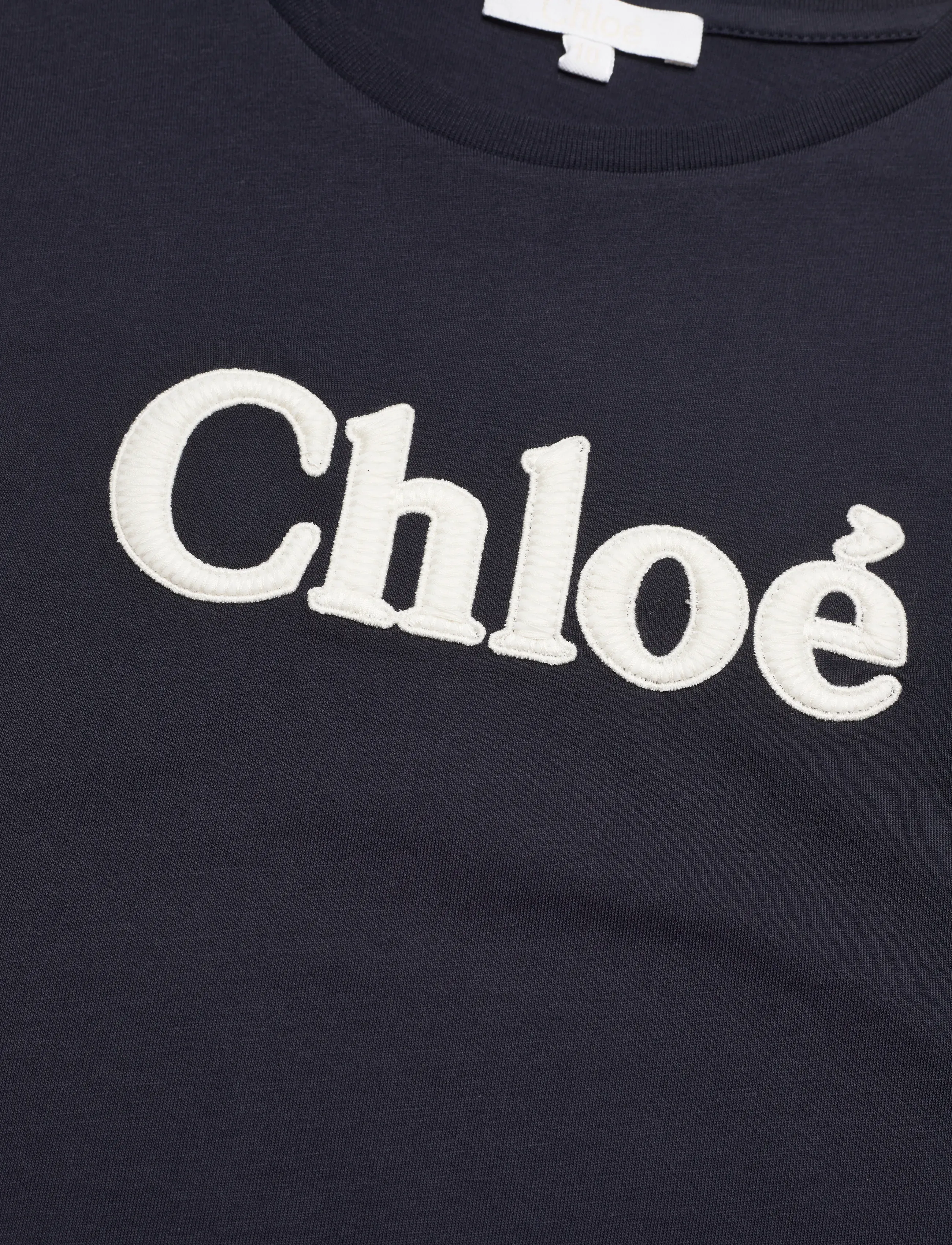 Chloé - Logo Short-sleeved T-shirt - short-sleeved t-shirts - black - 2