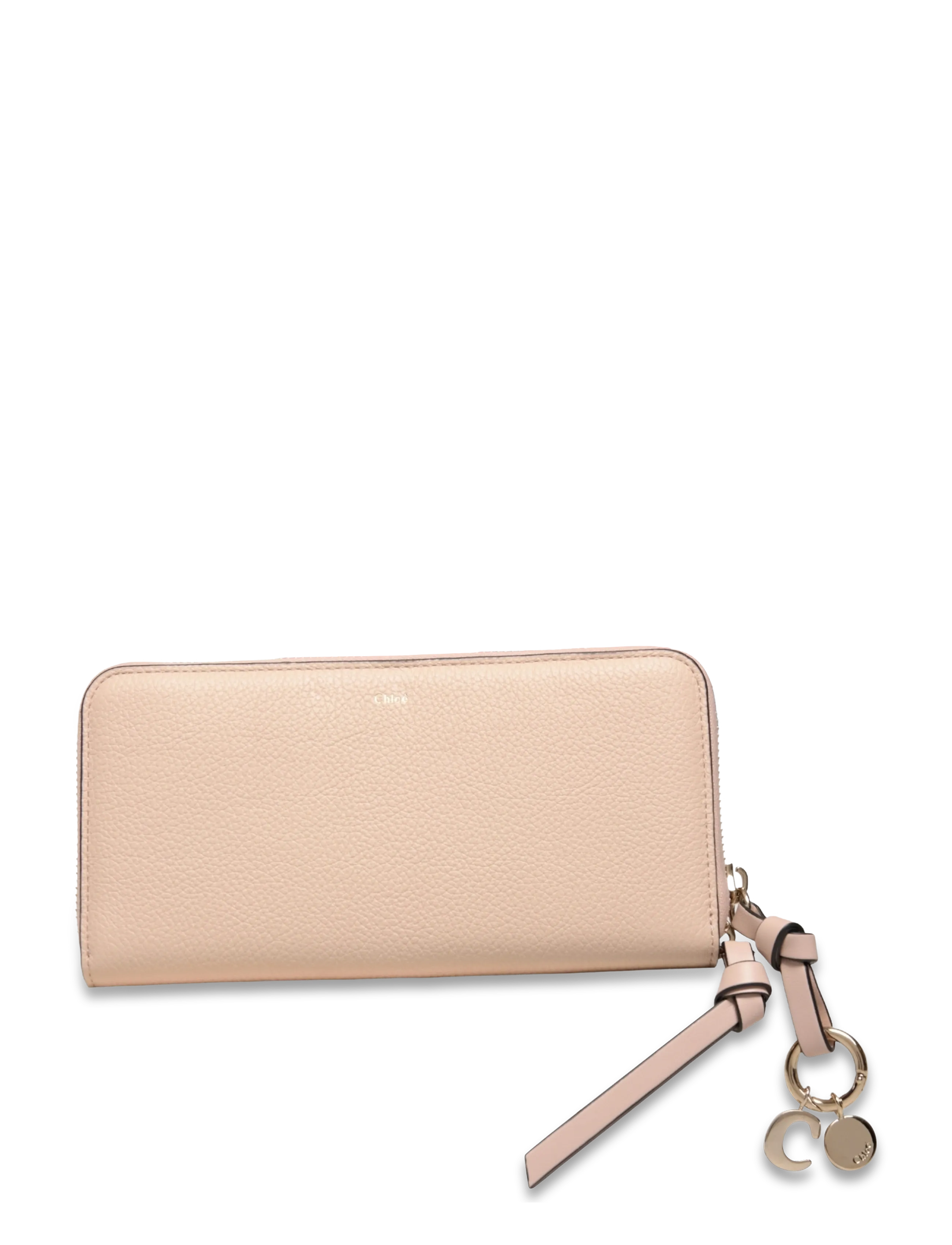 Chloé Long Wallet Cement Pink, One Size, Card Holders & Wallets, Rosa - Frauen
