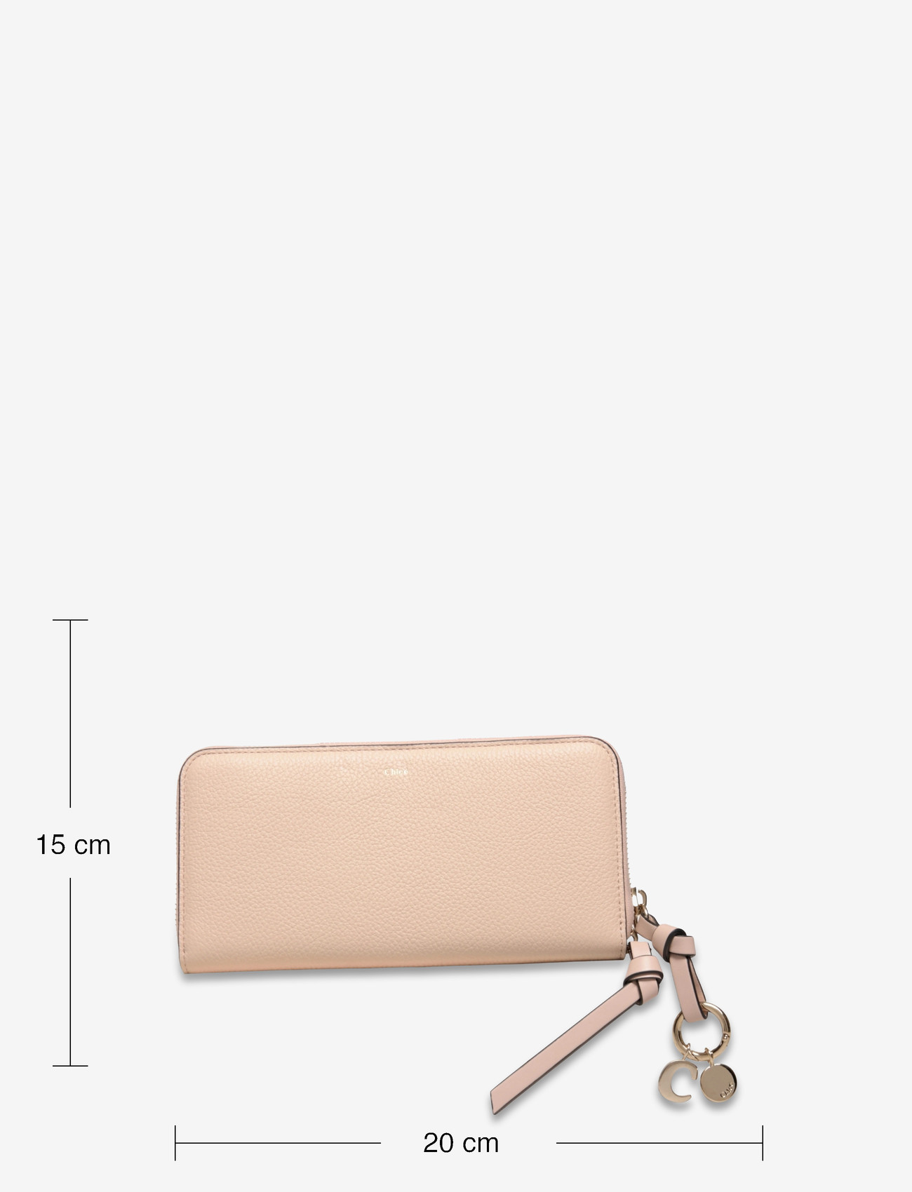 Chloé - Long Wallet Cement Pink - purses - pink - 3