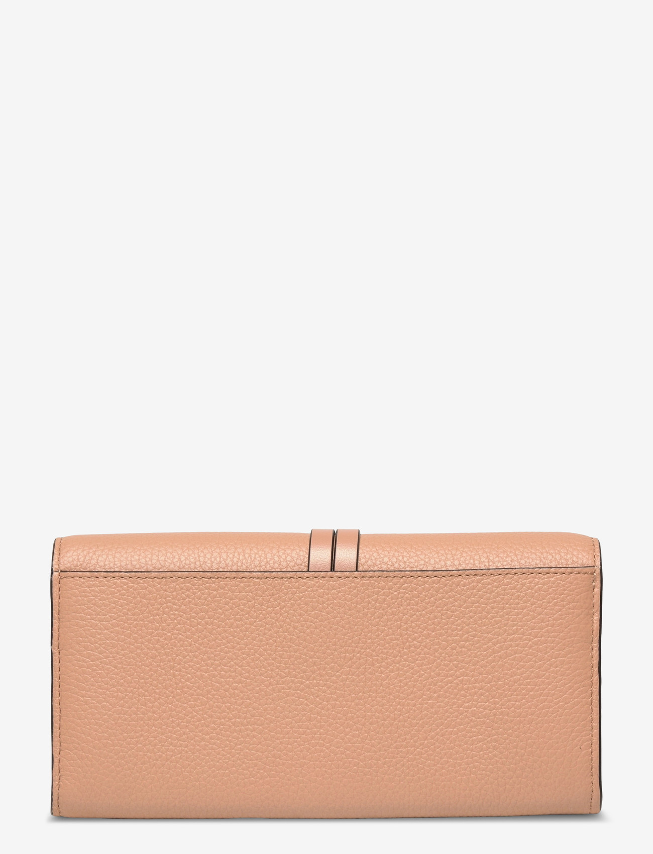 Chloé - Leather Bifold Long Wallet - portemonnaies - beige - 1
