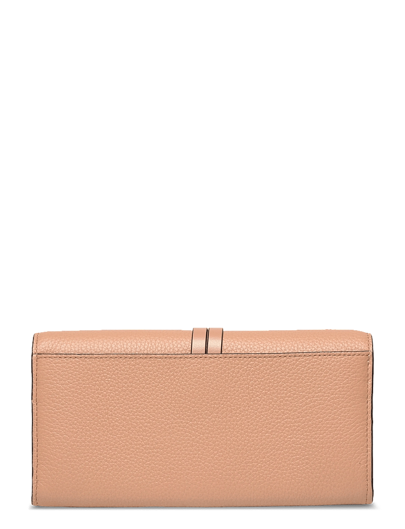 Chloé - Leather Bifold Long Wallet - portemonnaies - beige - 1