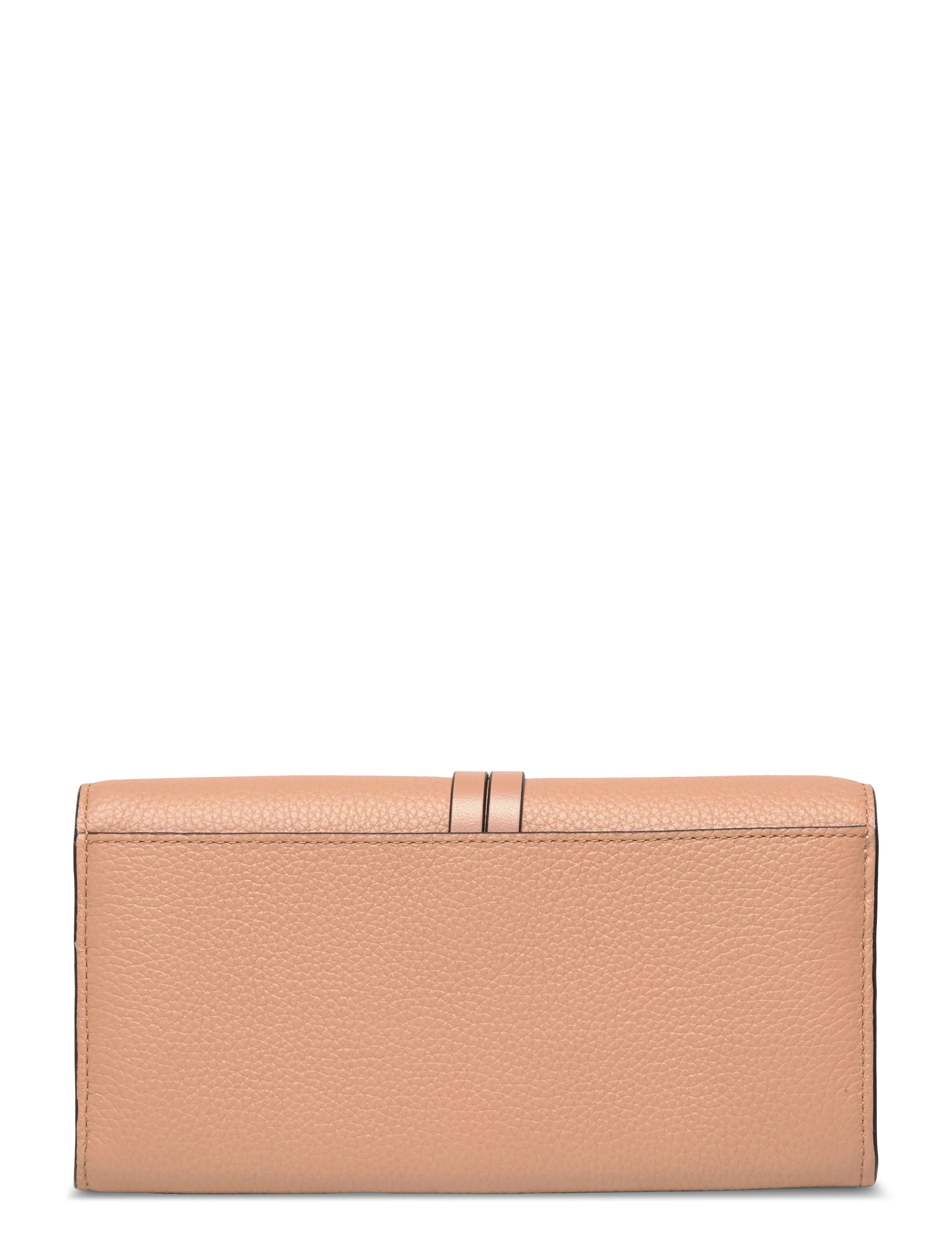 Chloé - Leather Bifold Long Wallet - plånböcker - beige - 1