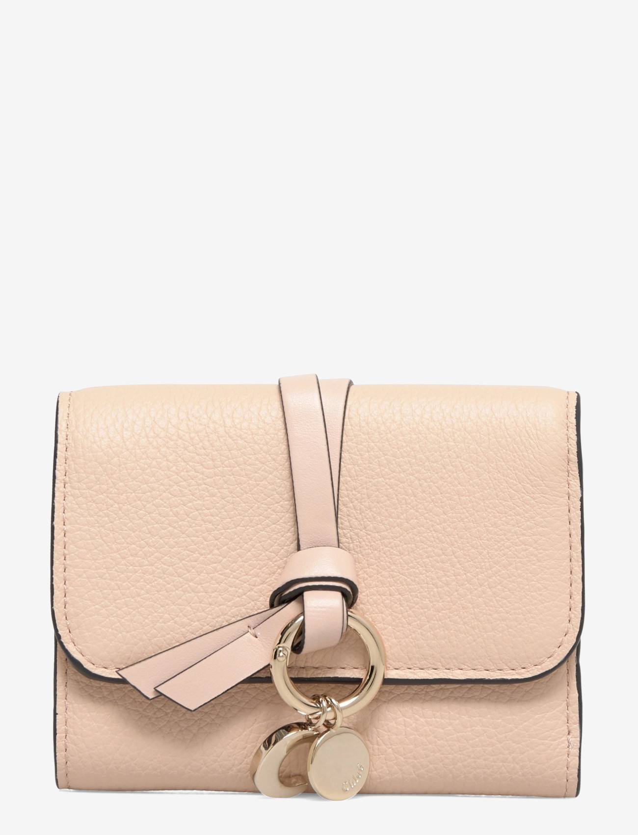 Chloé - Small Alphabet 3-Section Wallet - purses - pink - 0
