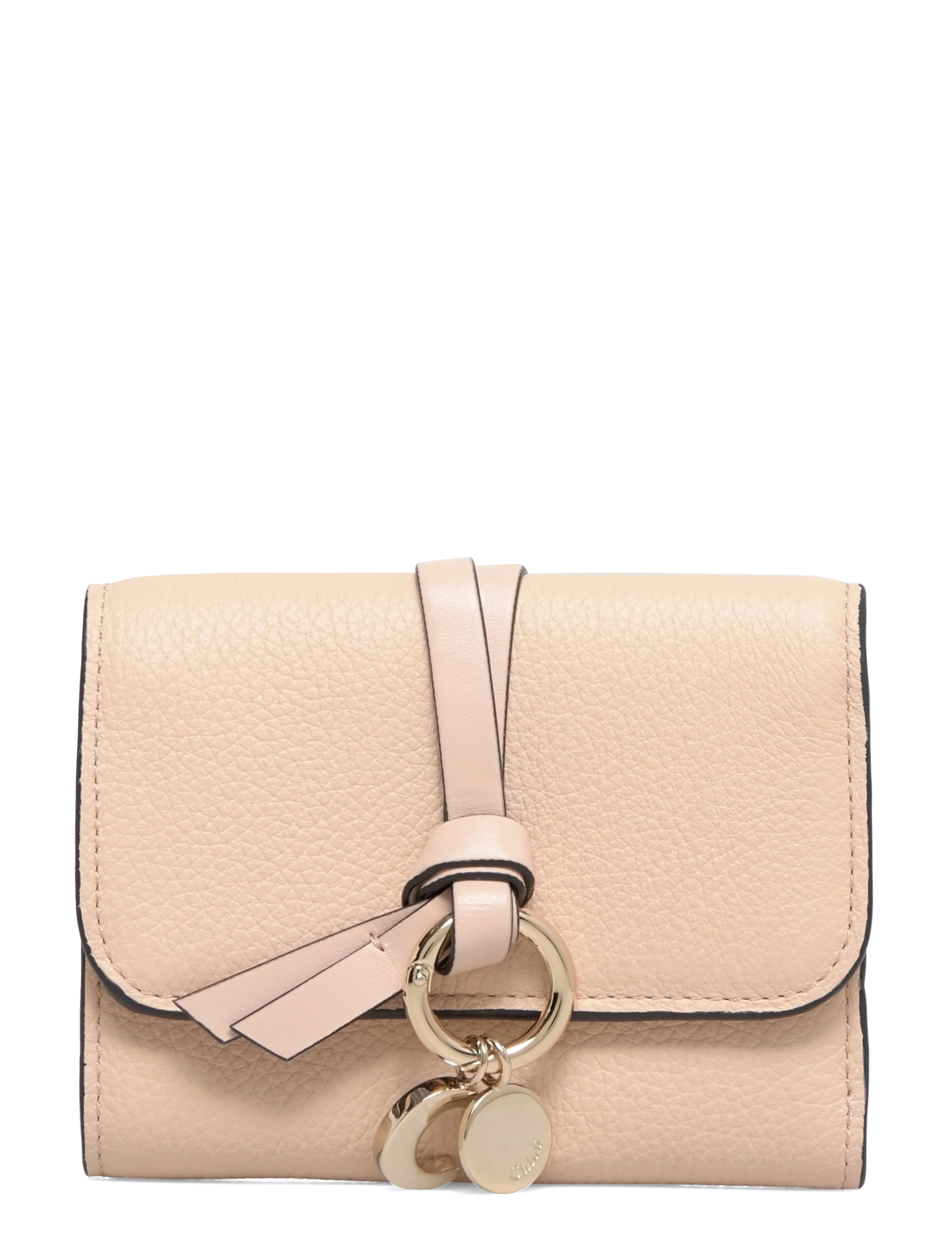 Chloé Small Alphabet 3-Section Wallet - Wallets & Card holders - PINK / pink/rose