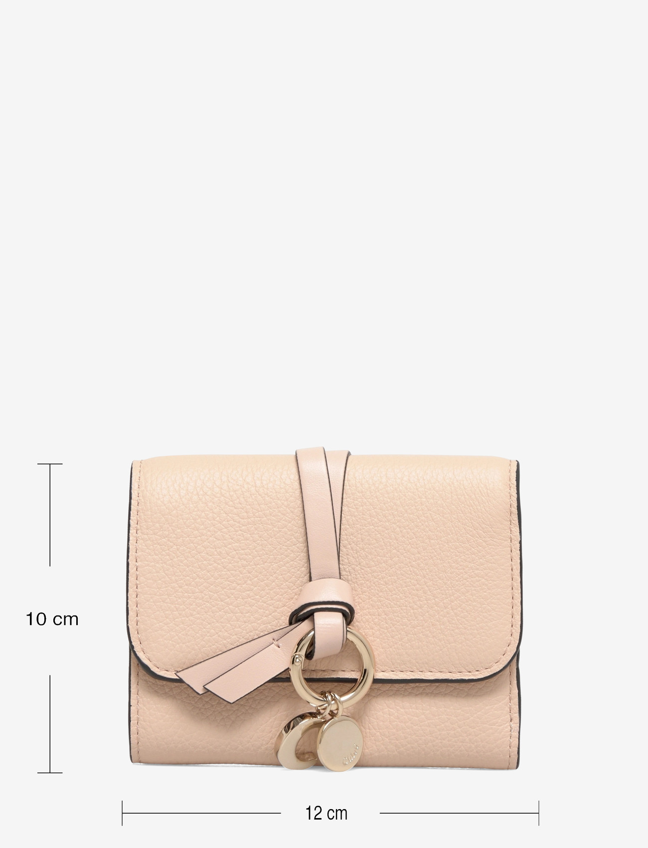 Chloé - Small Alphabet 3-Section Wallet - purses - pink - 3
