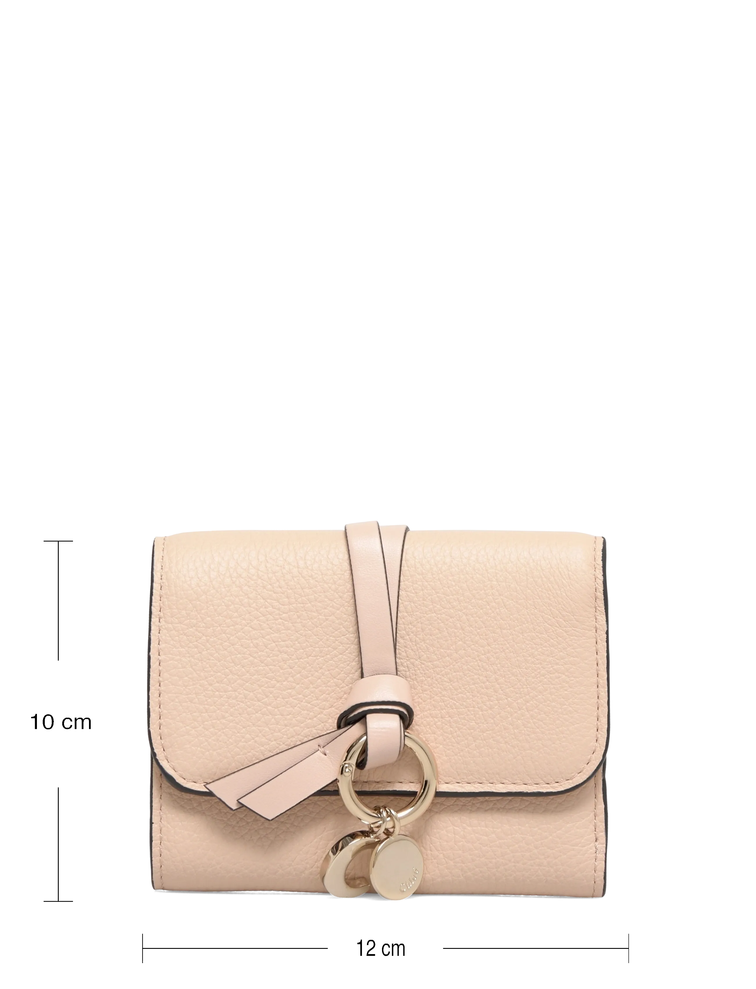Chloé - Small Alphabet 3-Section Wallet - punge - pink - 3