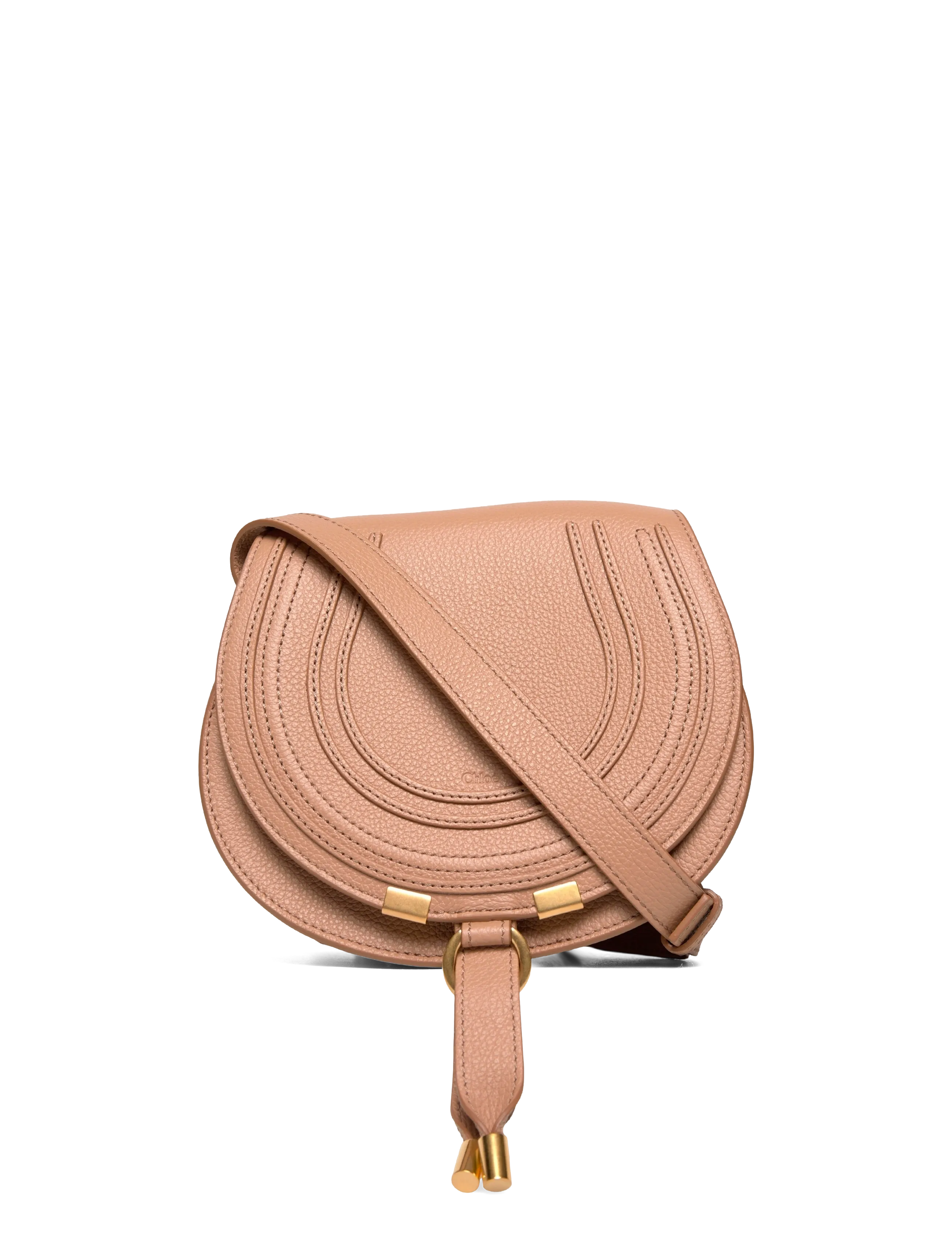 Chloé Marcie Small Crossbody Bag - Bags - BEIGE / beige