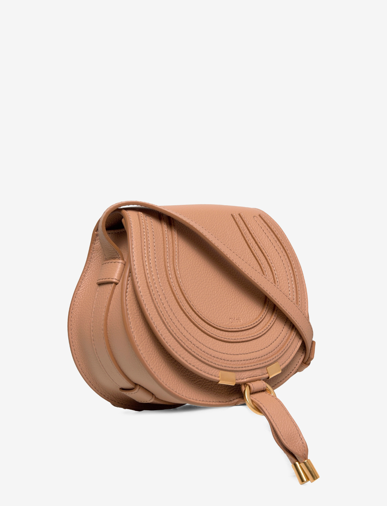 Chloé - Marcie Small Crossbody Bag - crossbody bags - beige - 2