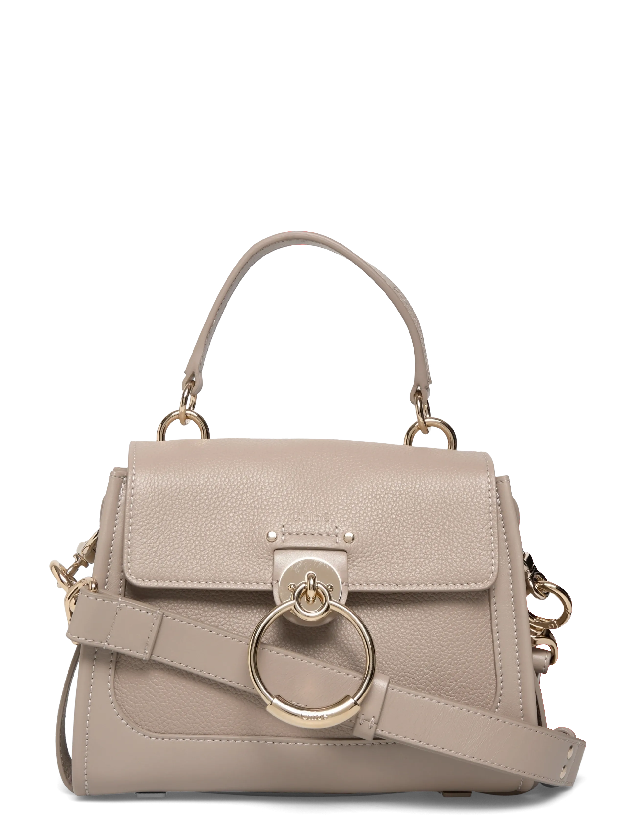 Chloé Tess Mini Handbag, Kvinder, Mini Håndtaske, Grå, Str: ONE SIZE
