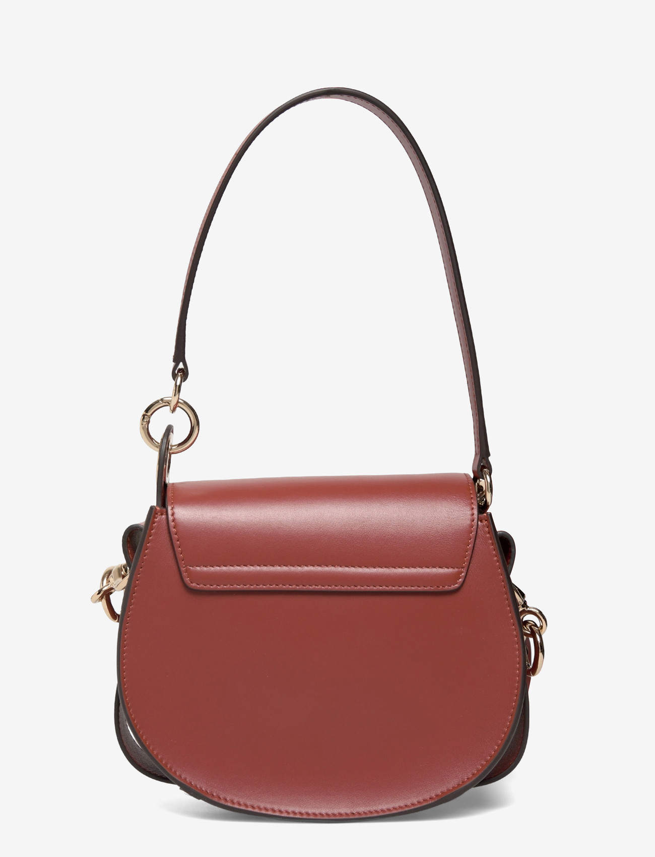 Chloé - Small Tess Shoulder Bag - kotid - brown - 1