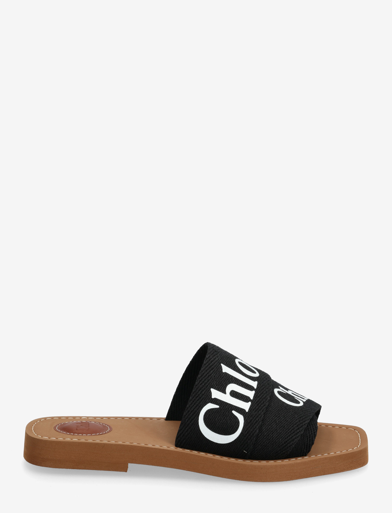Chloé - Woody flat mules - flache pantoletten - black - 1