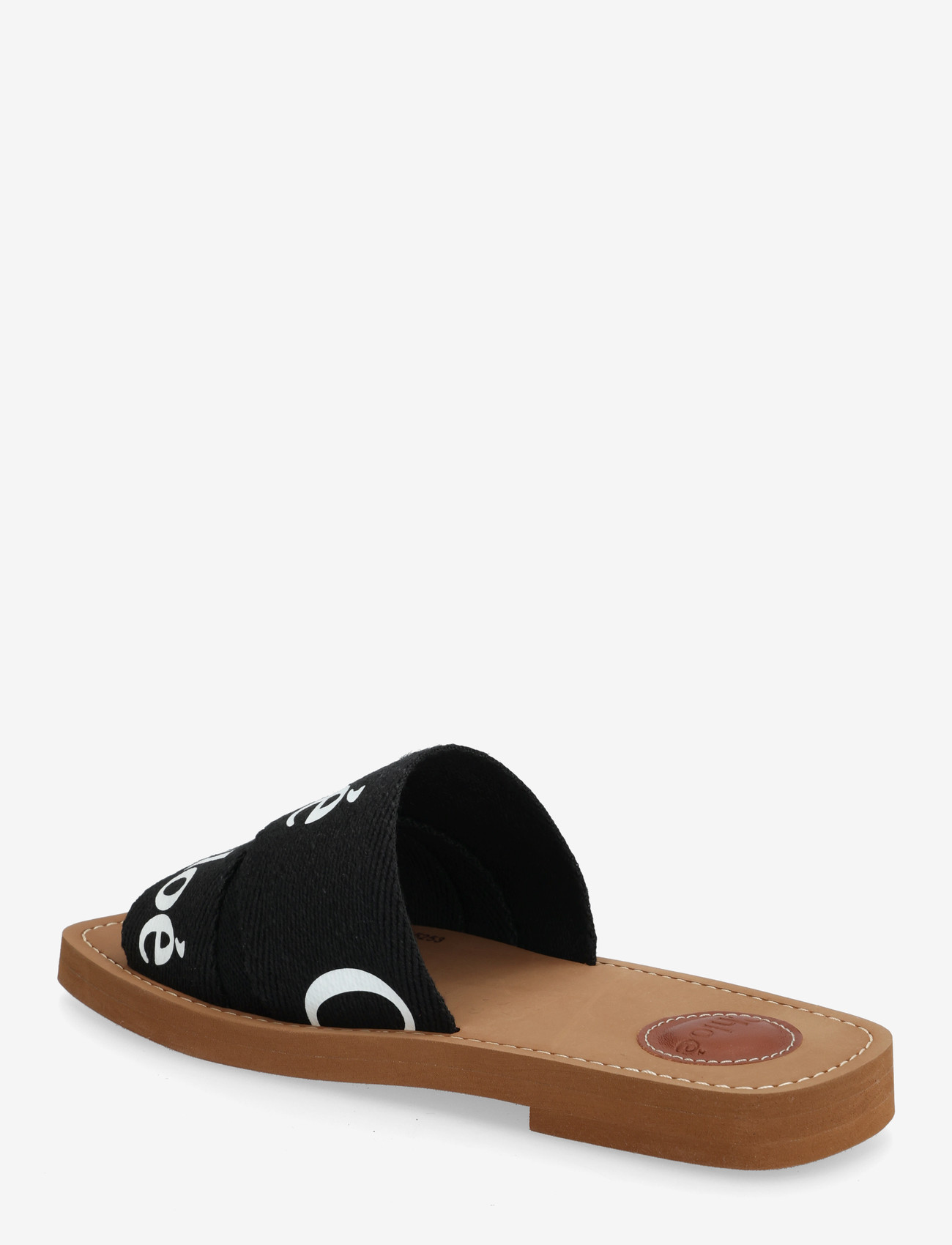 Chloé - Woody flat mules - flache pantoletten - black - 2