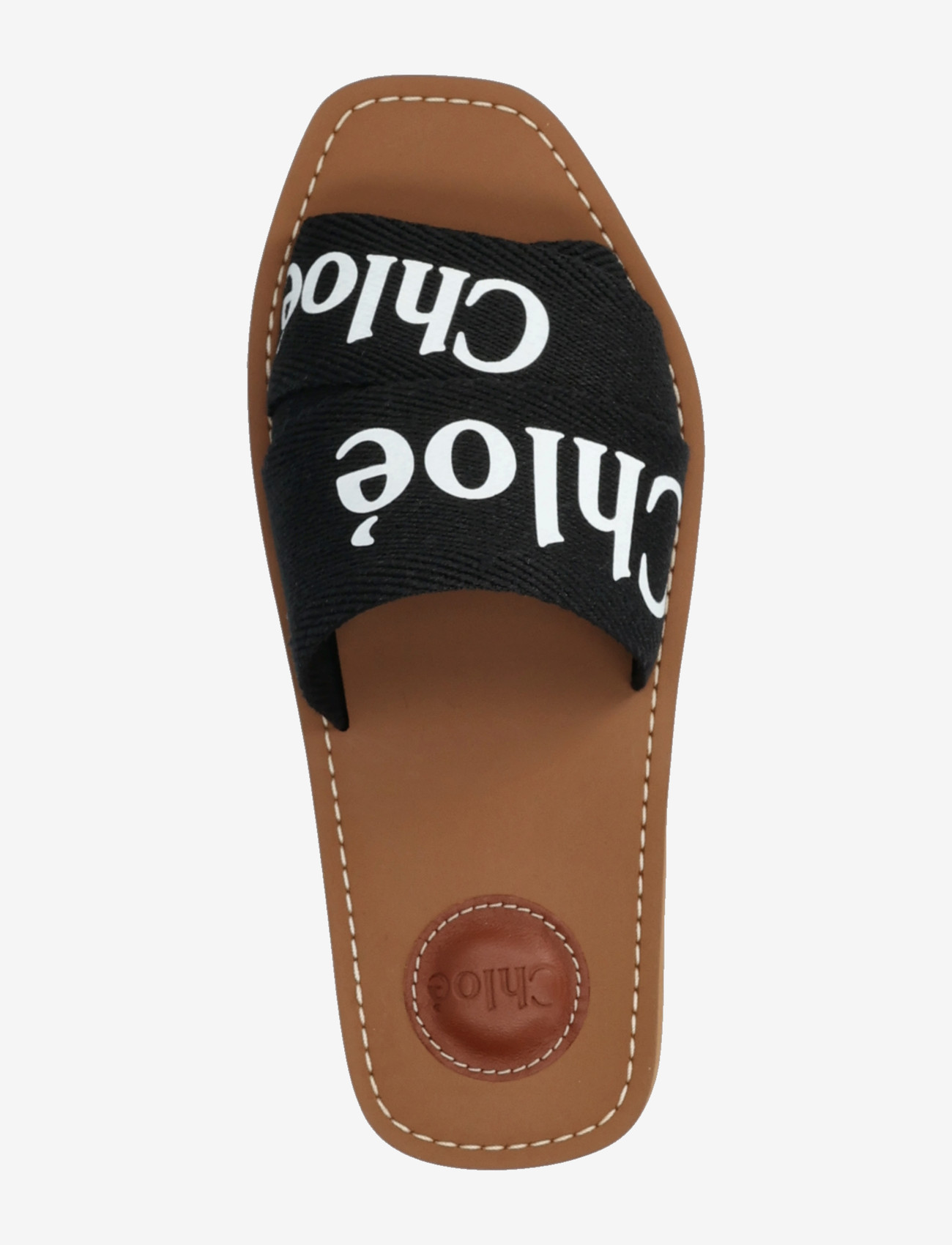 Chloé - Woody flat mules - flache pantoletten - black - 3