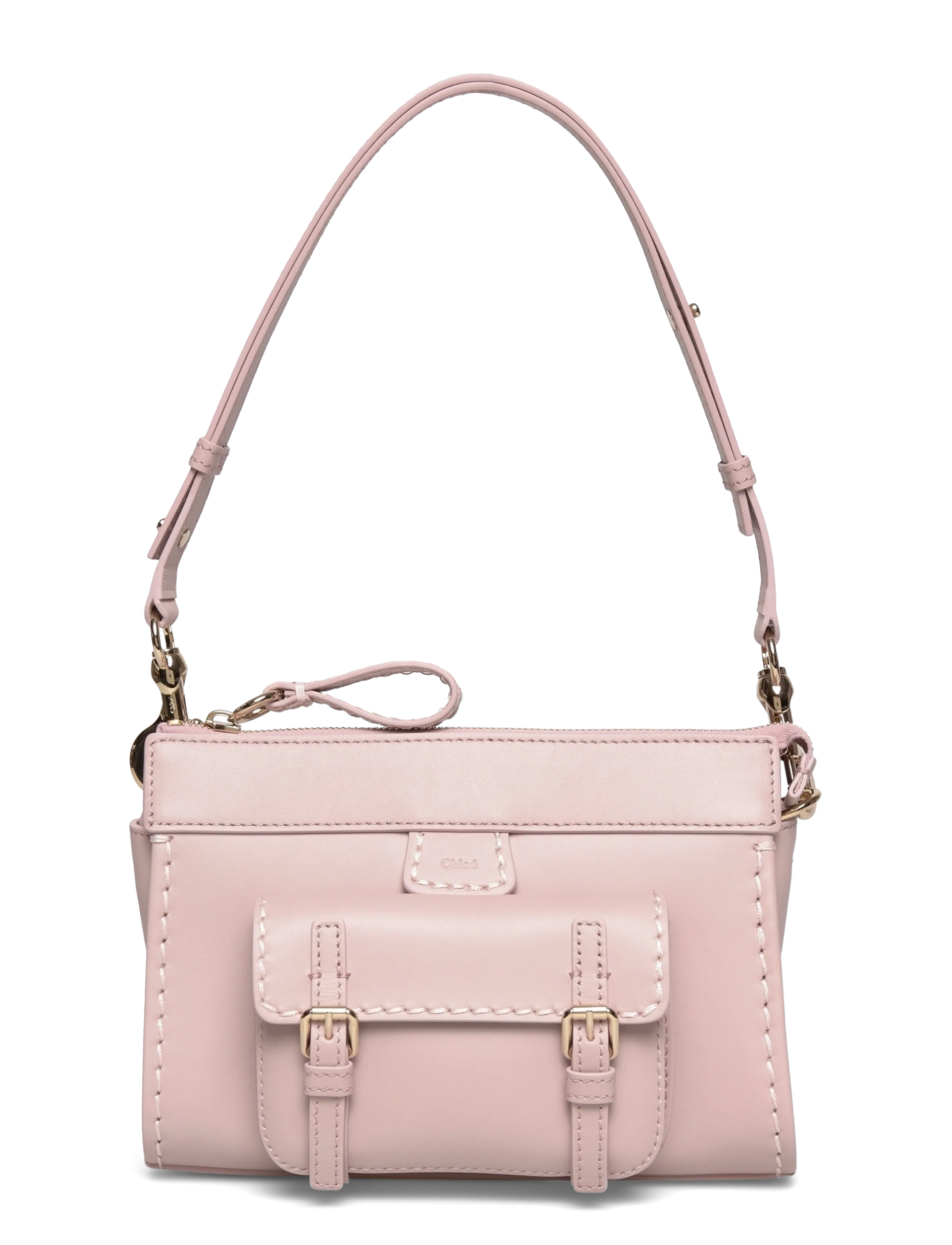 Chloé Edith Shoulder Bag - Õlakotid - PINK / pink/rose