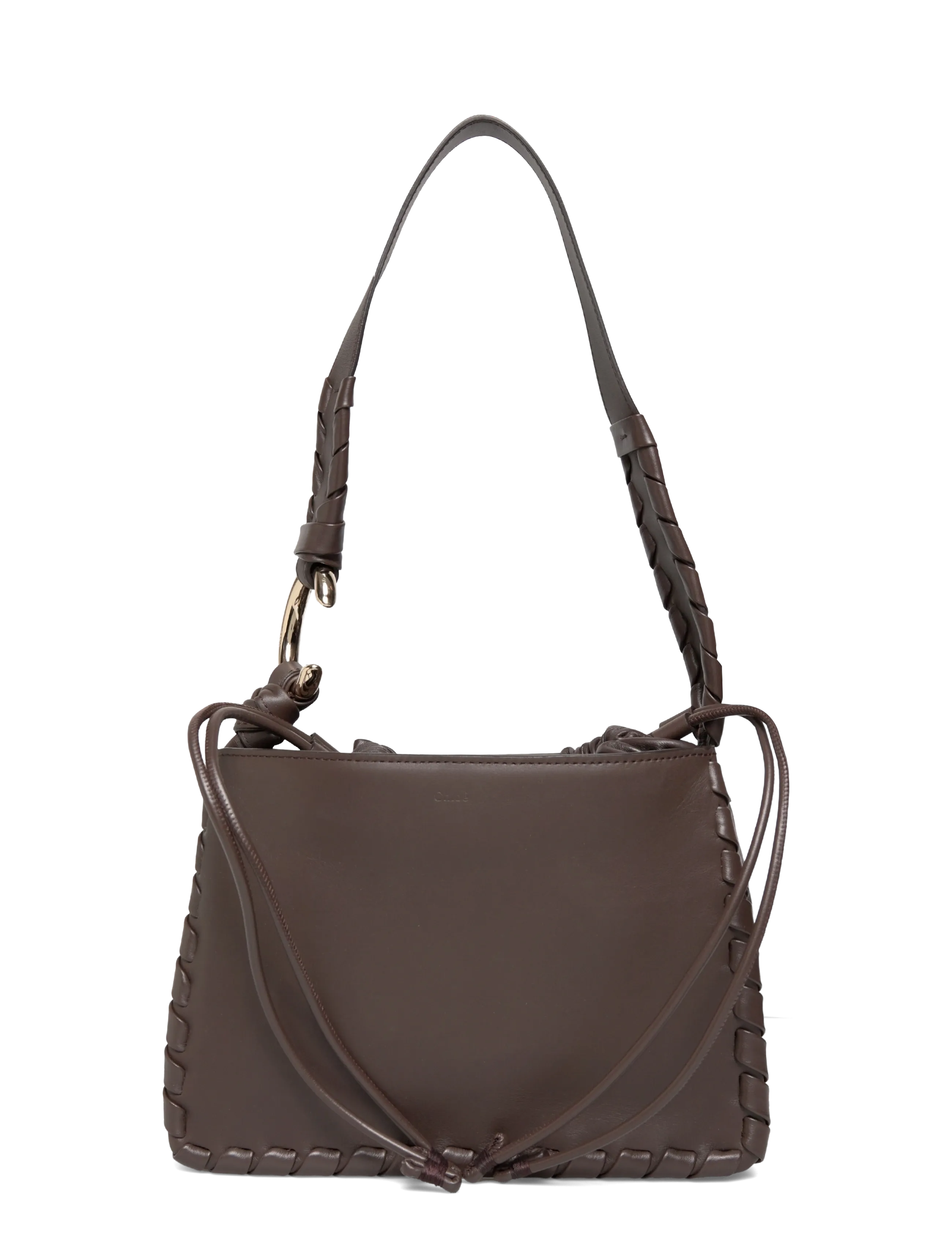 Chloé Multi-Gusset Shoulder Bag - Campaign - BROWN / brown