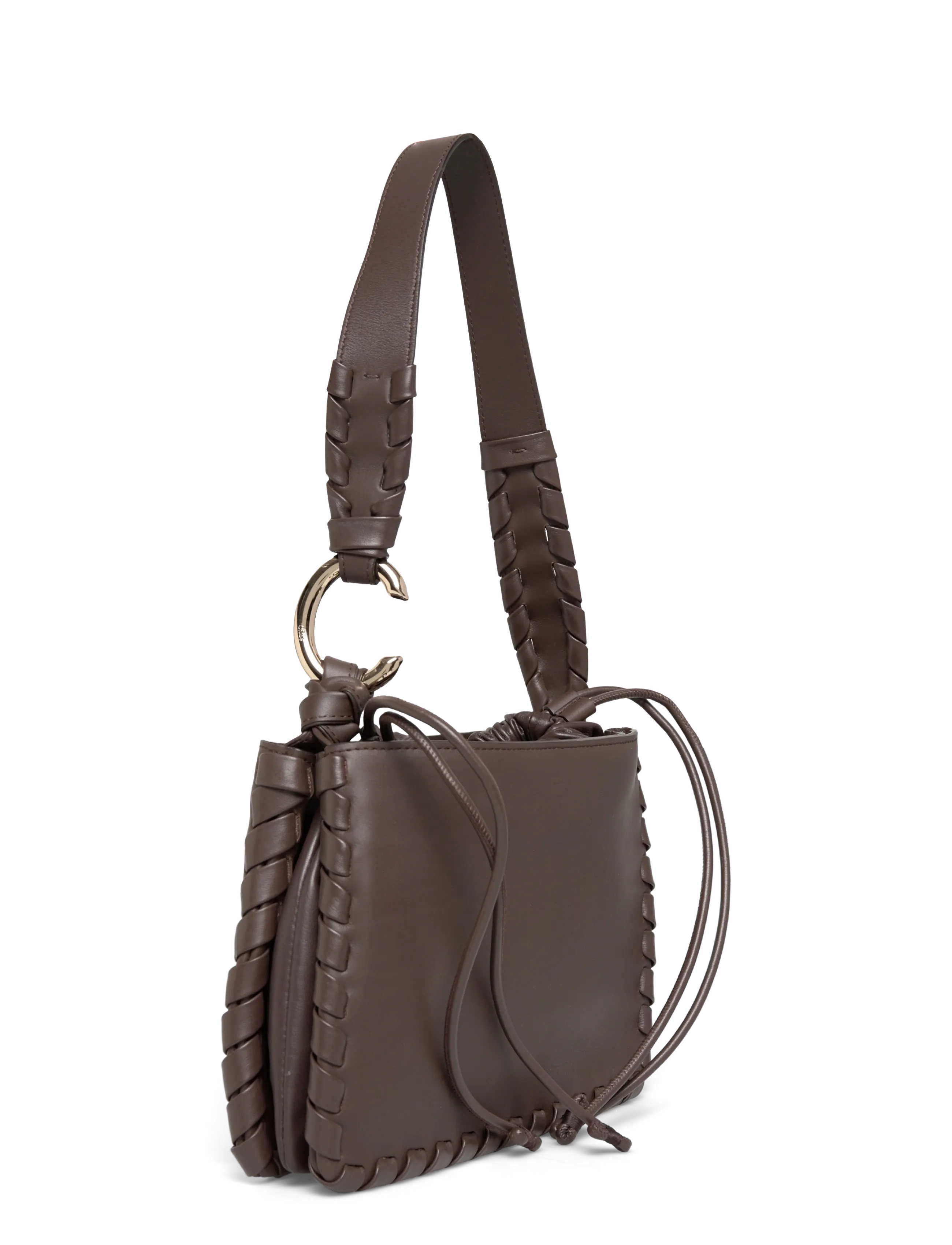 Chloé - Multi-Gusset Shoulder Bag - shoulder bags - brown - 2