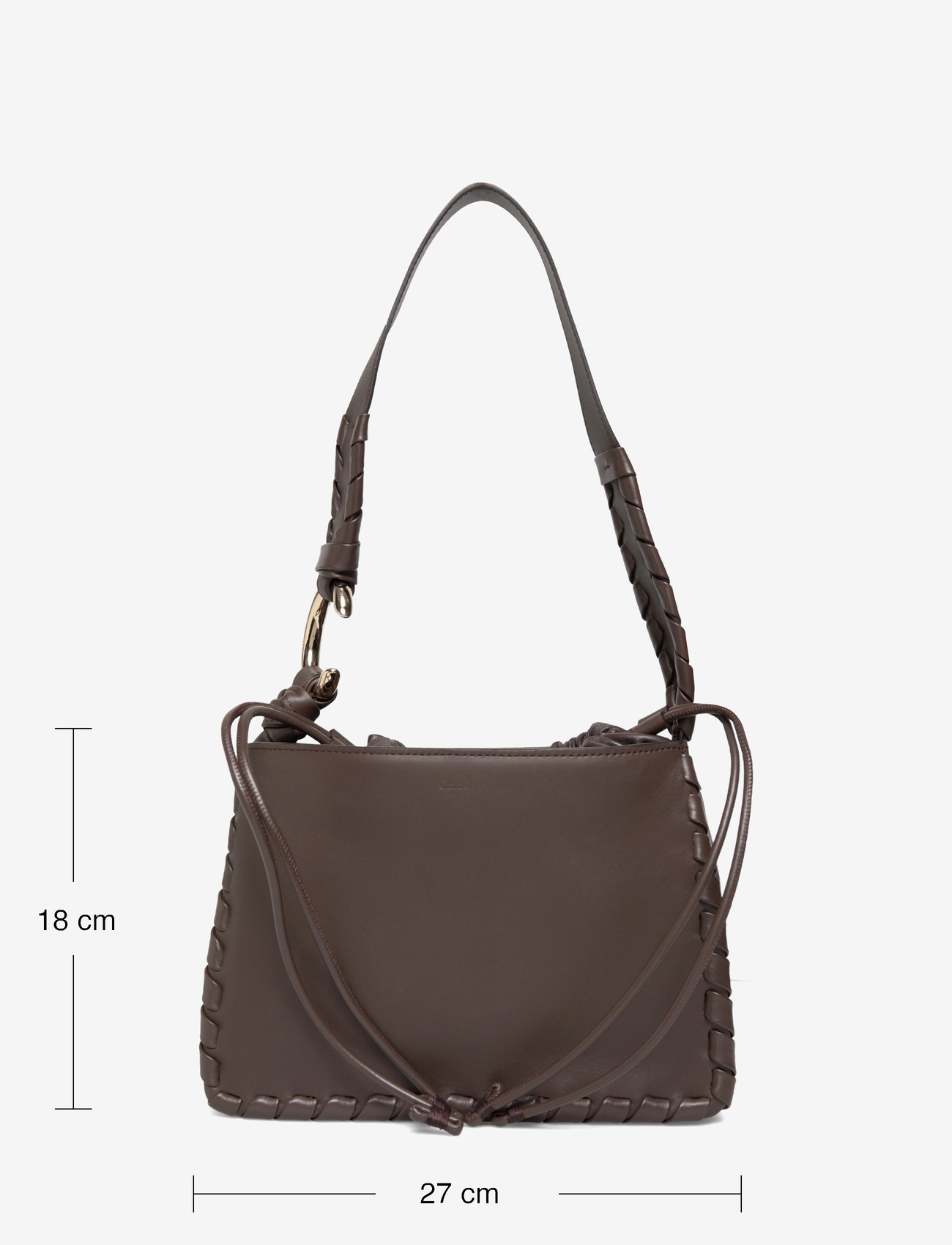 Chloé - Multi-Gusset Shoulder Bag - tasker - brown - 3
