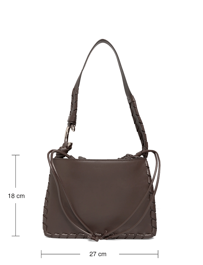 Chloé - Multi-Gusset Shoulder Bag - taschen - brown - 3