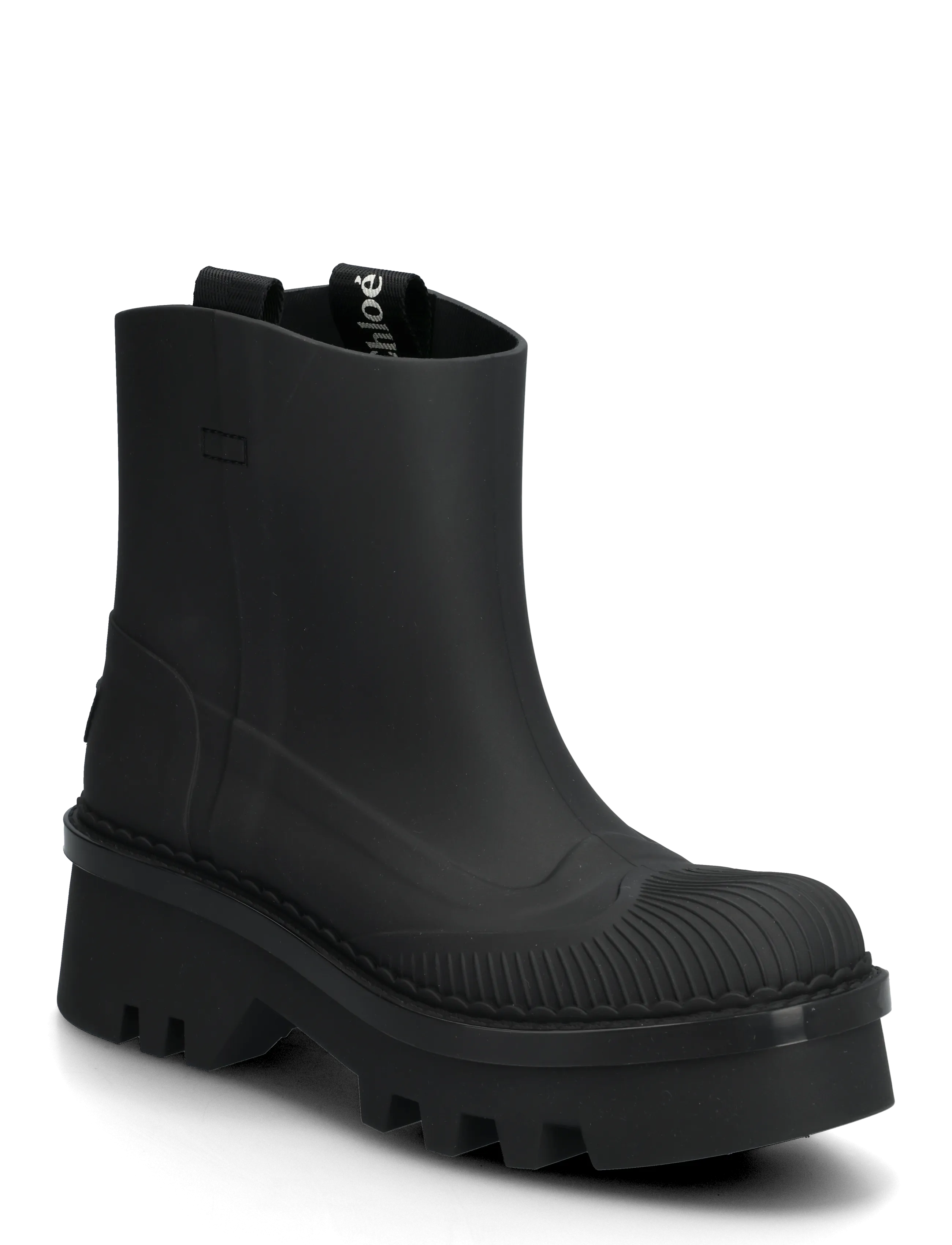 Chloé Raina Ankle Boots, Kvinder, Ankel Regnstøvler, Sort, Str: 38