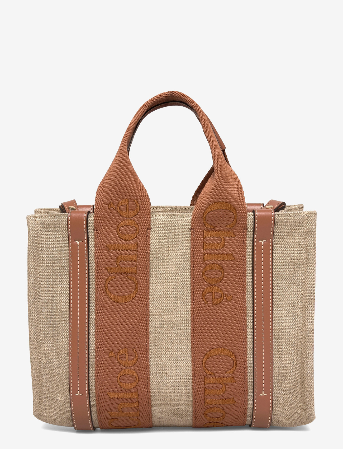 Chloé - Small Woody Tote Bag - erilised sündmused - brown - 1