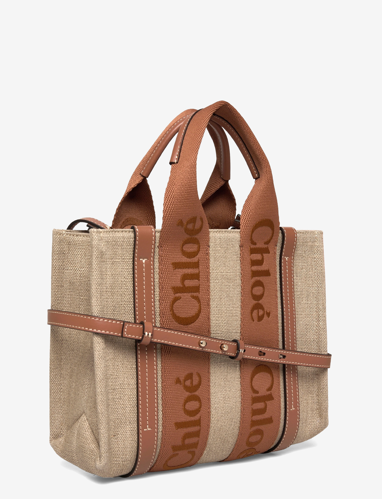 Chloé - Small Woody Tote Bag - erilised sündmused - brown - 2