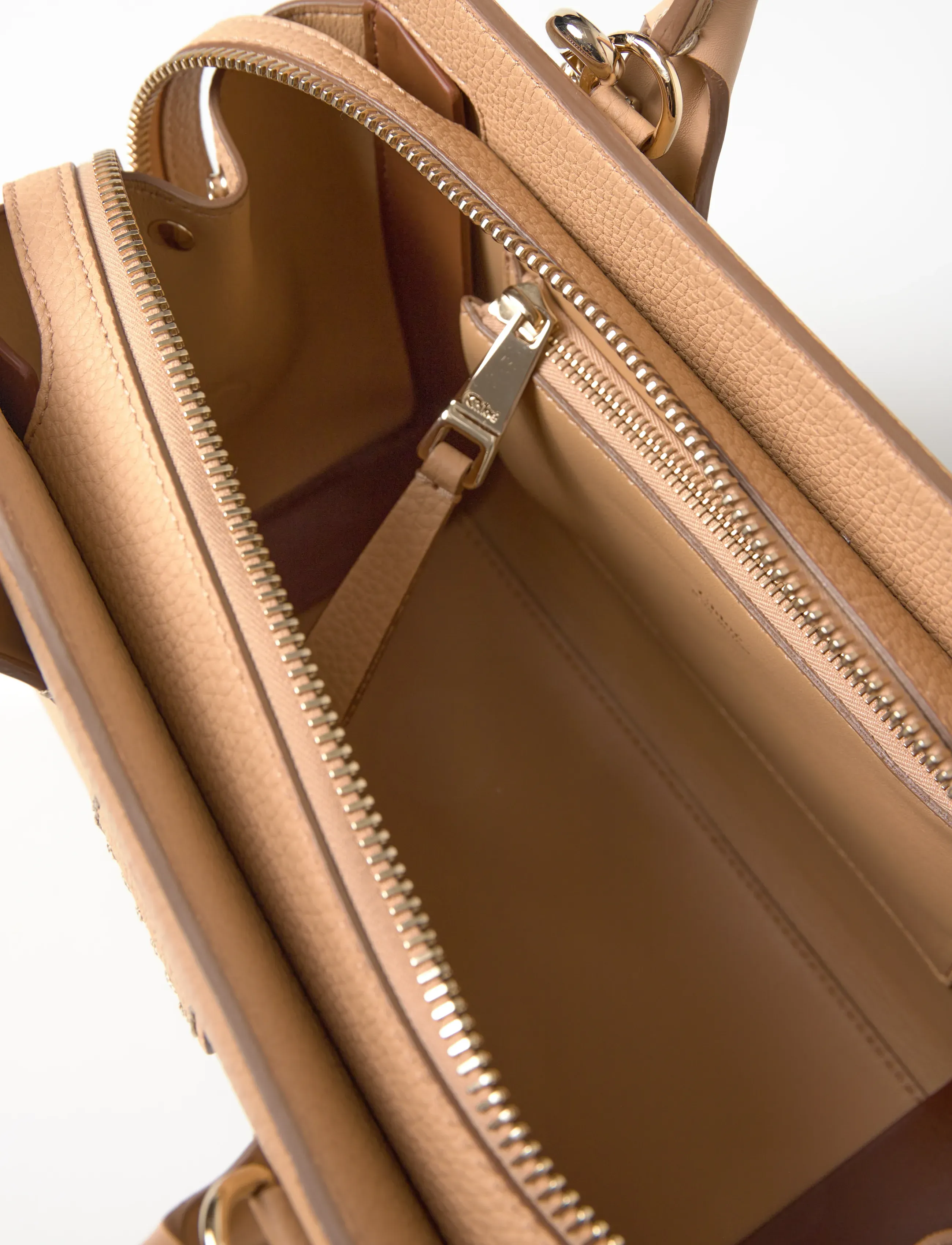 Chloé - Edith Medium Tote Bag - special occasions - beige - 4