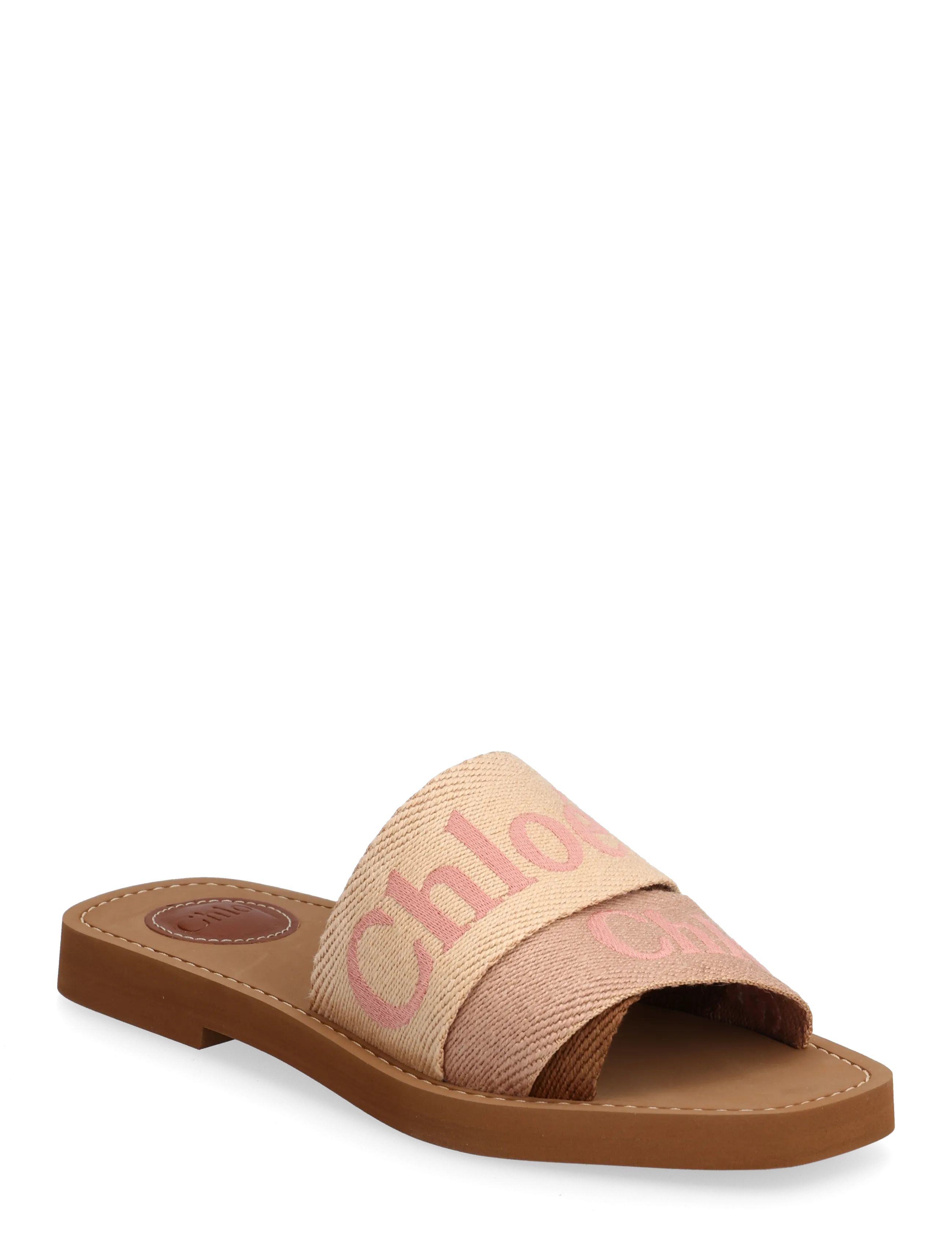 Chloé Woody flat mules - Mules & slipins - PINK / pink/rose