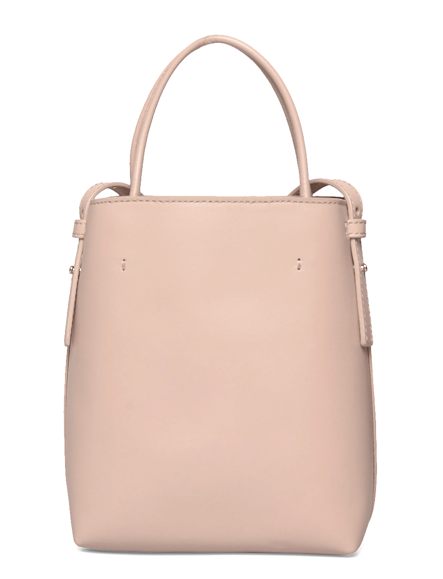 Chloé - Micro Sense Leather Tote Bag - tote bags - beige - 1