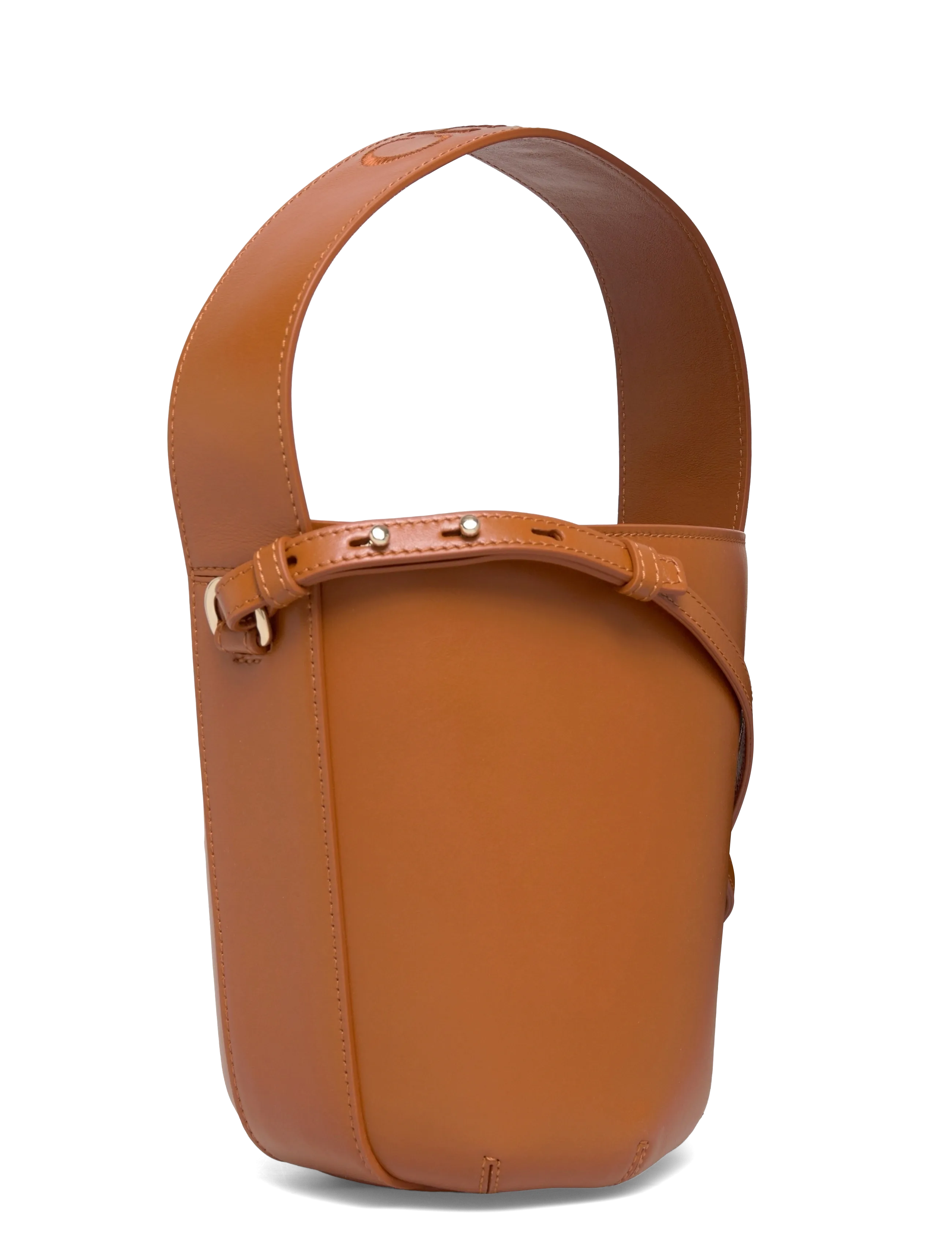 Chloé - Sense Leather Bucket Bag - sacs a main - brown - 2