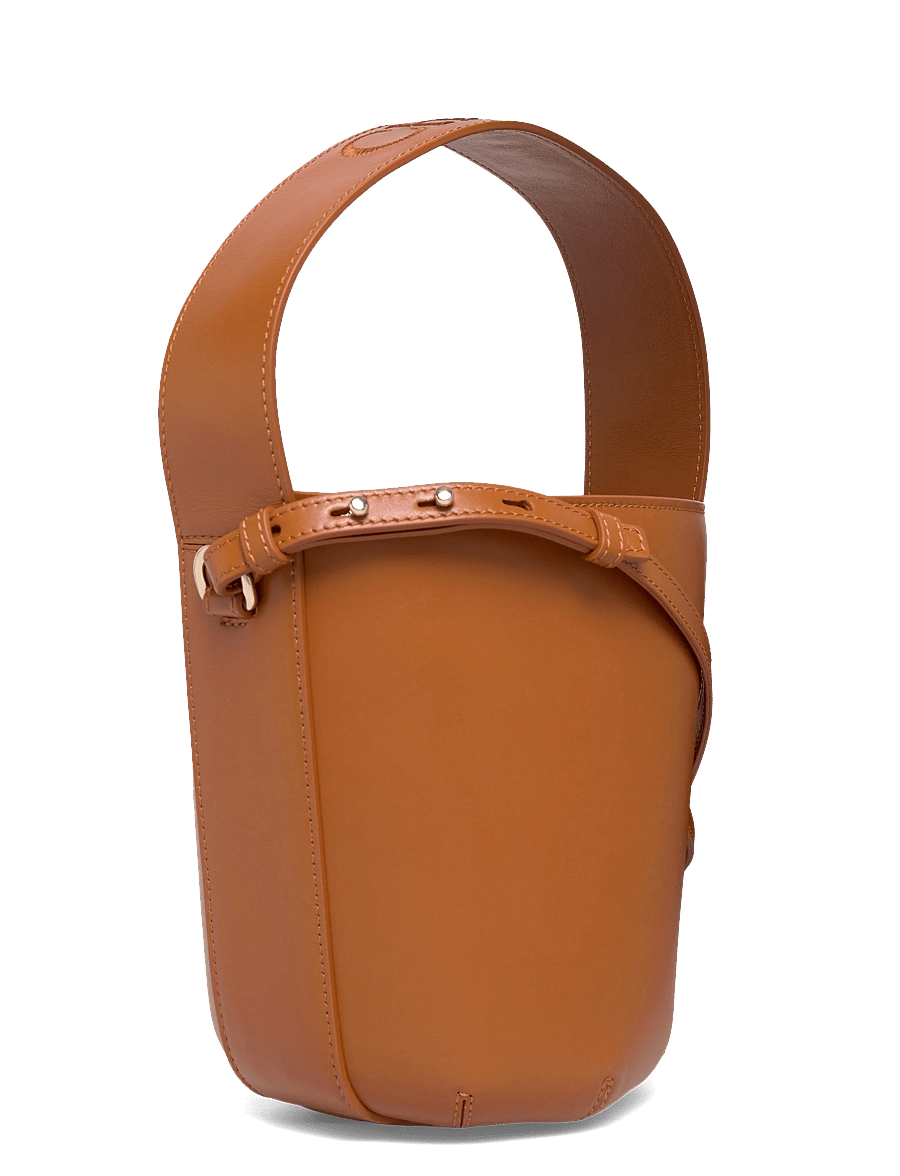Chloé - Sense Leather Bucket Bag - sacs a main - brown - 2