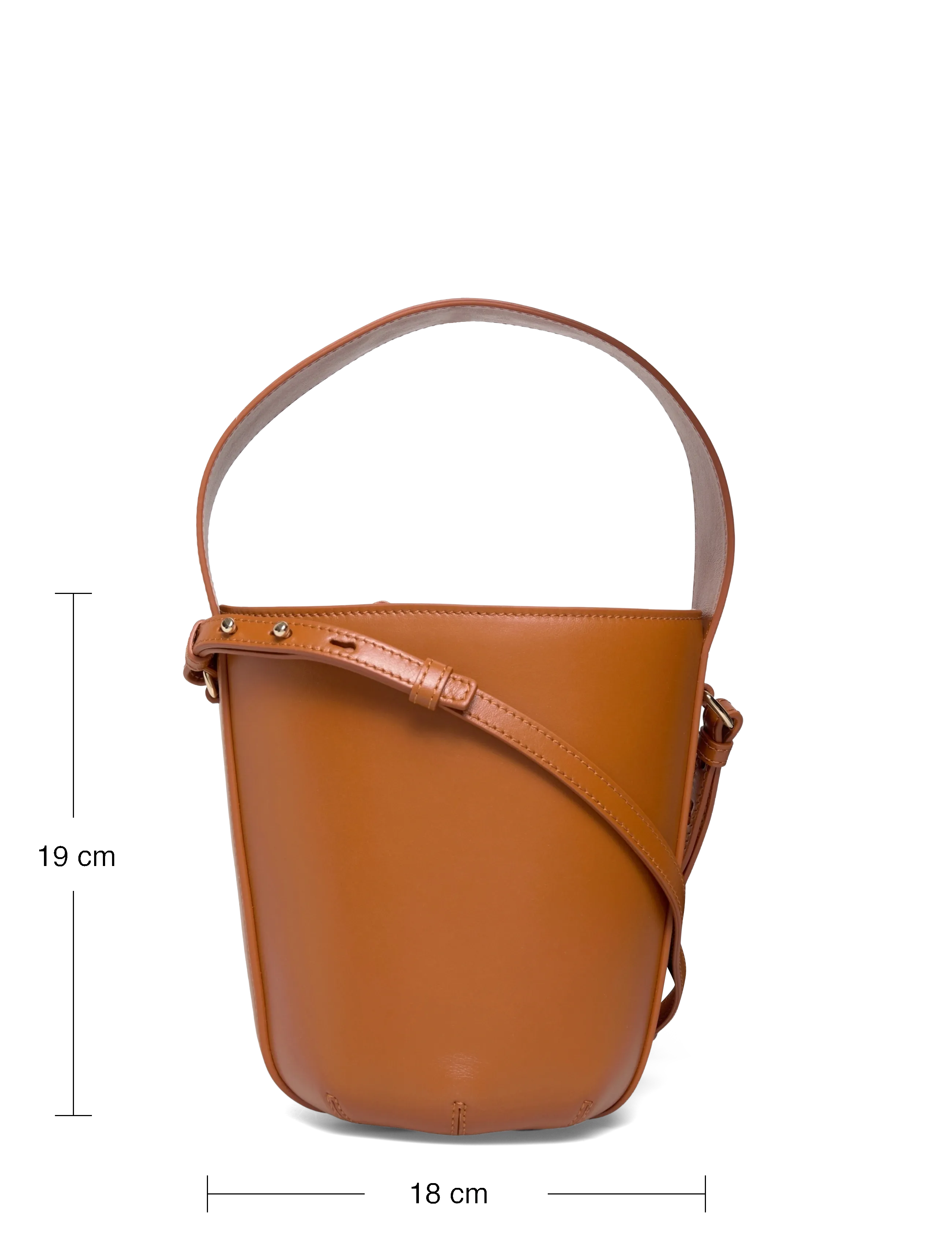 Chloé - Sense Leather Bucket Bag - sacs a main - brown - 3