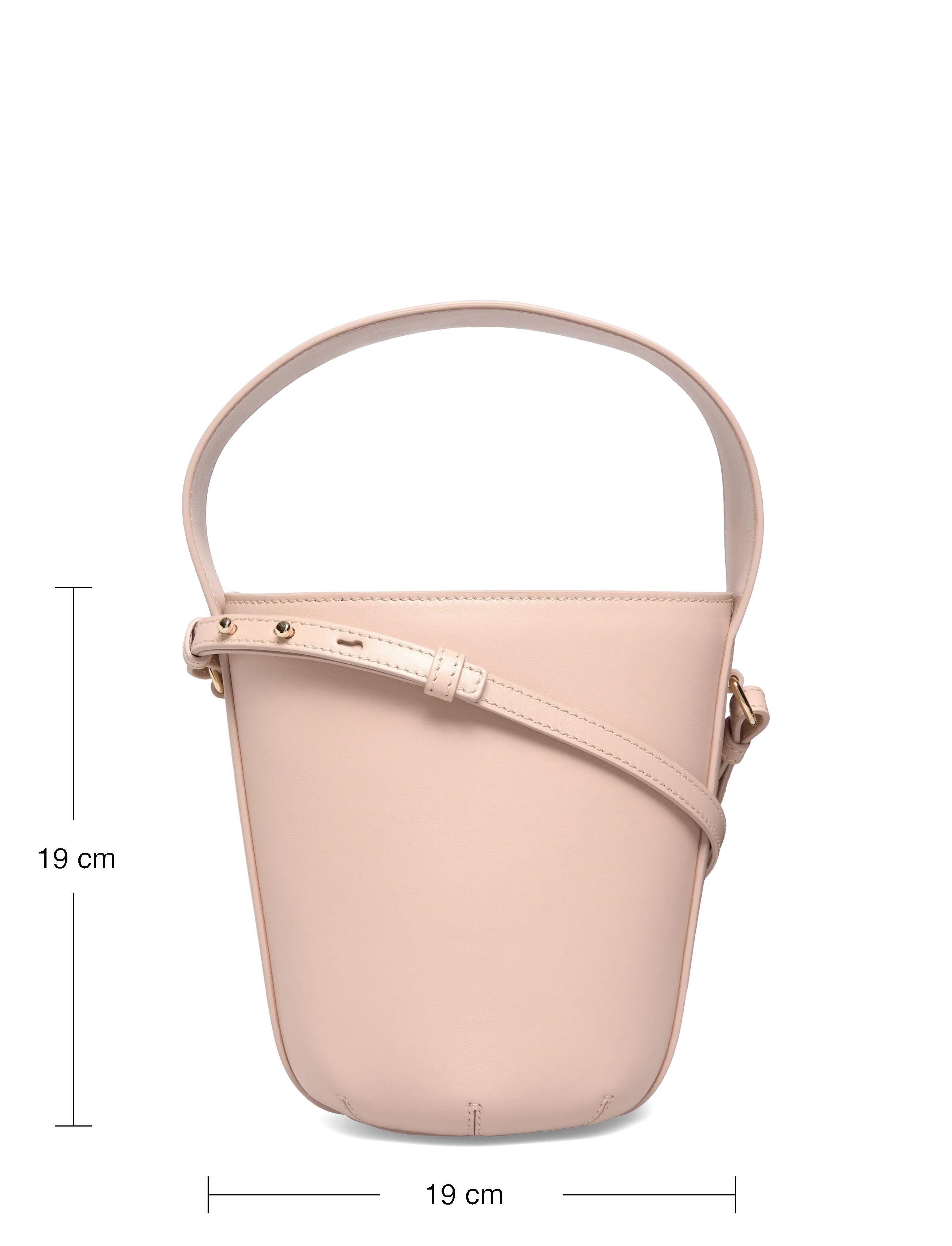 Chloé - Marcie Micro Bucket Bag - handtöskur - pink - 3
