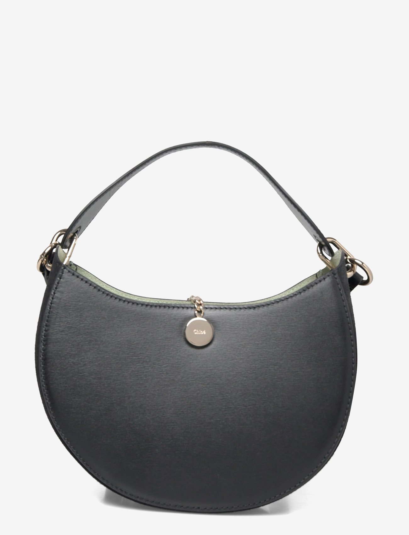 Chloé - Arlene Leather Hobo Bag - shoulder bags - black - 1