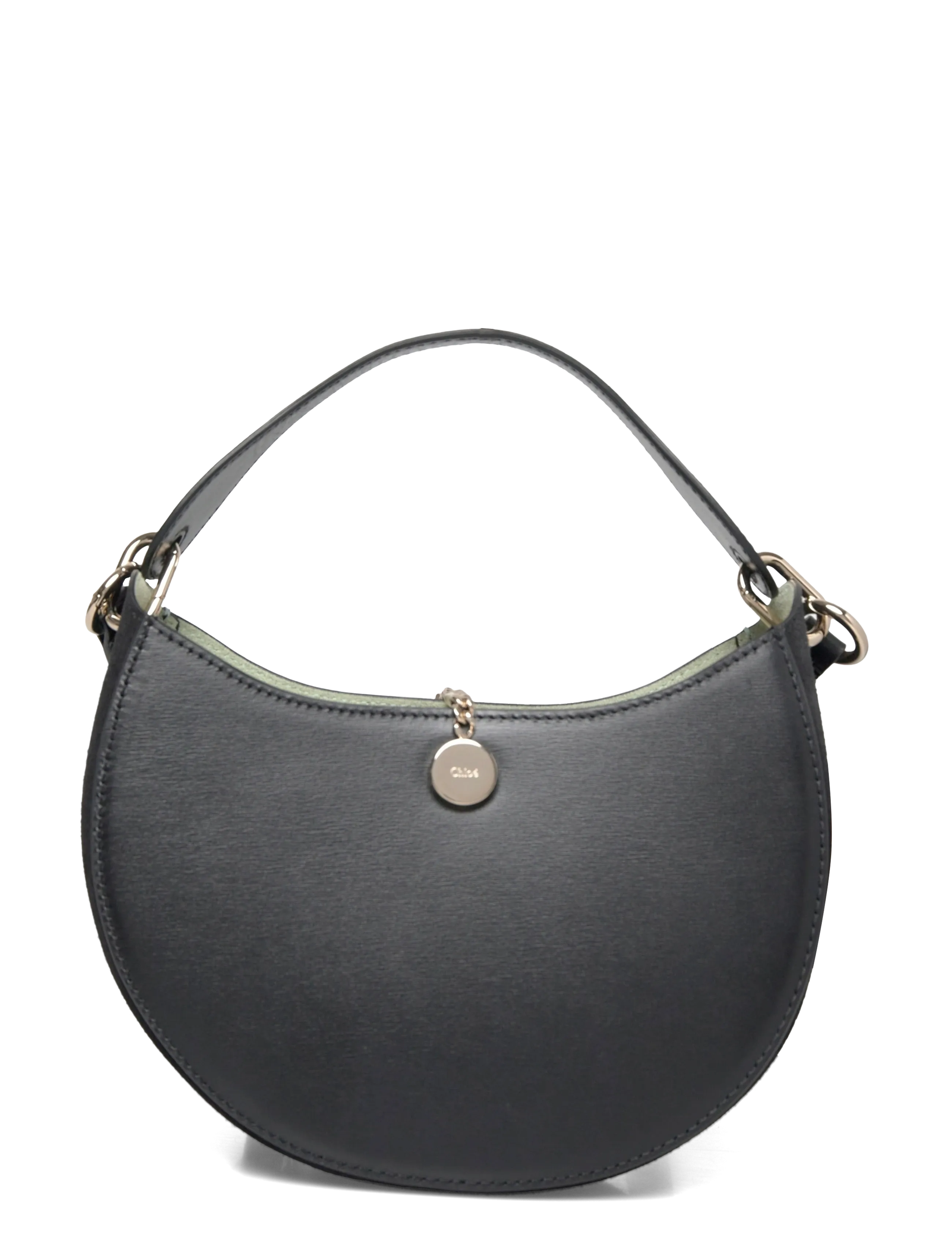 Chloé - Arlene Leather Hobo Bag - shoulder bags - black - 1