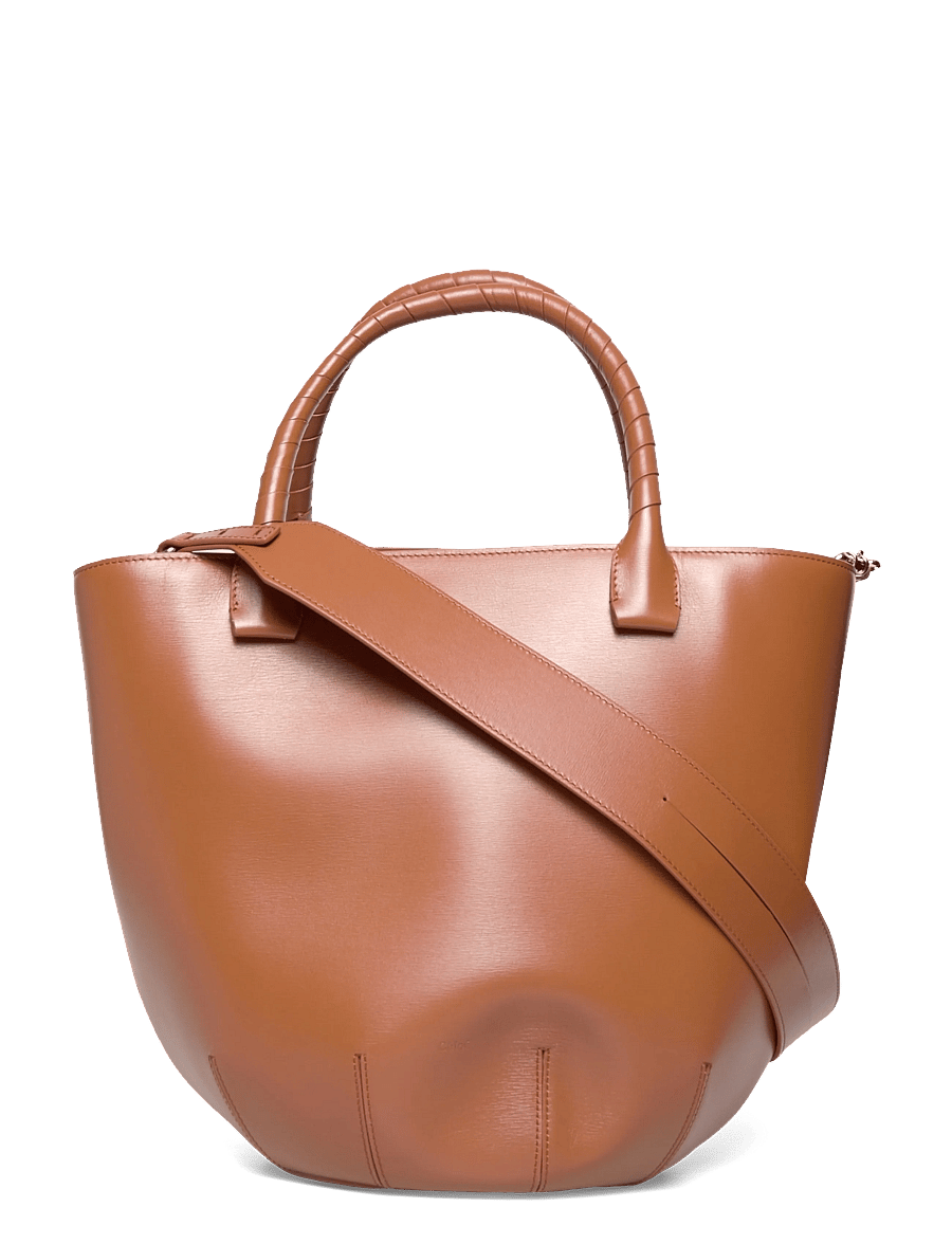 Chloé - Sabia Basket Bag - käekotid - brown - 0
