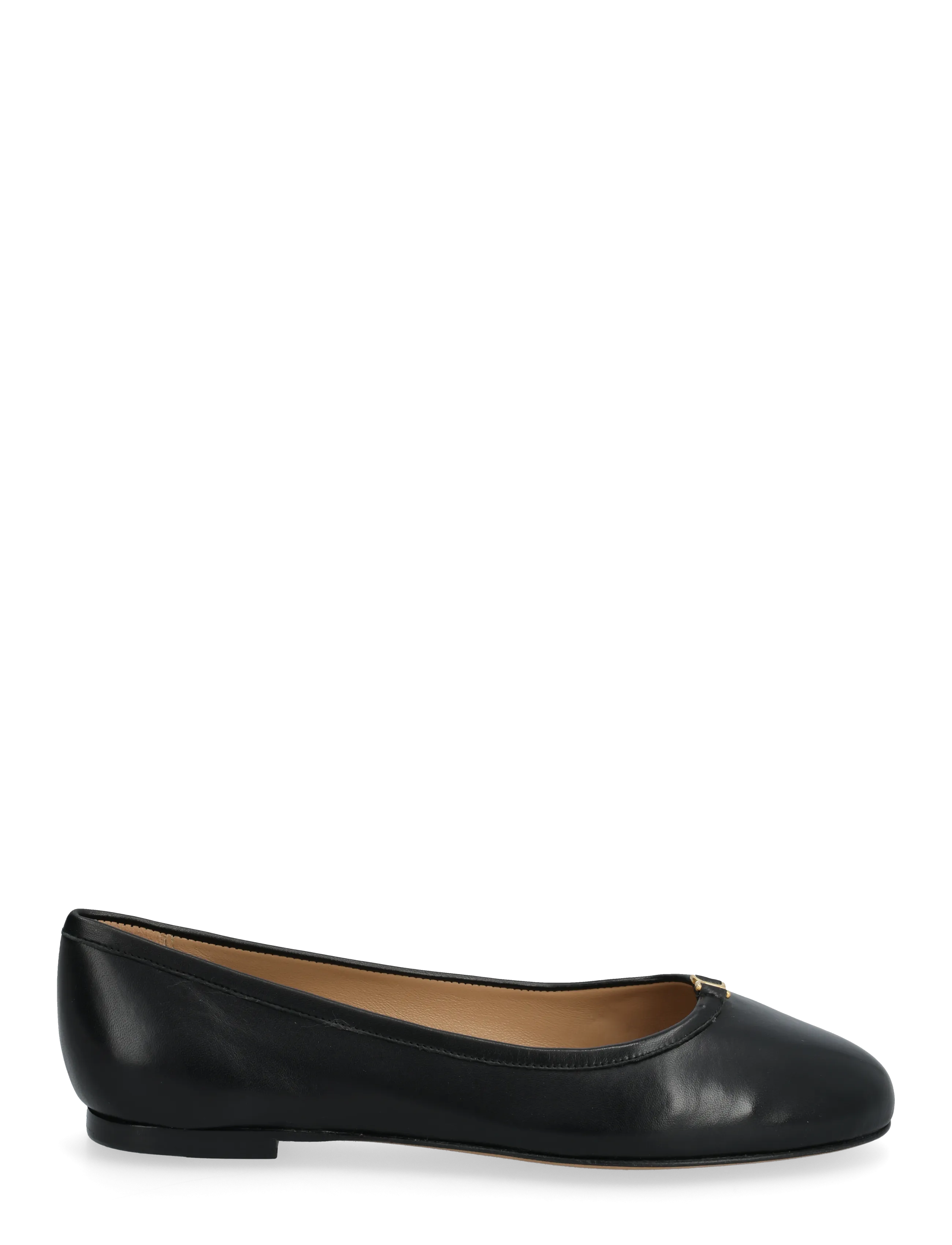 Chloé - Marcie leather ballerina shoes - special occasions - black - 1