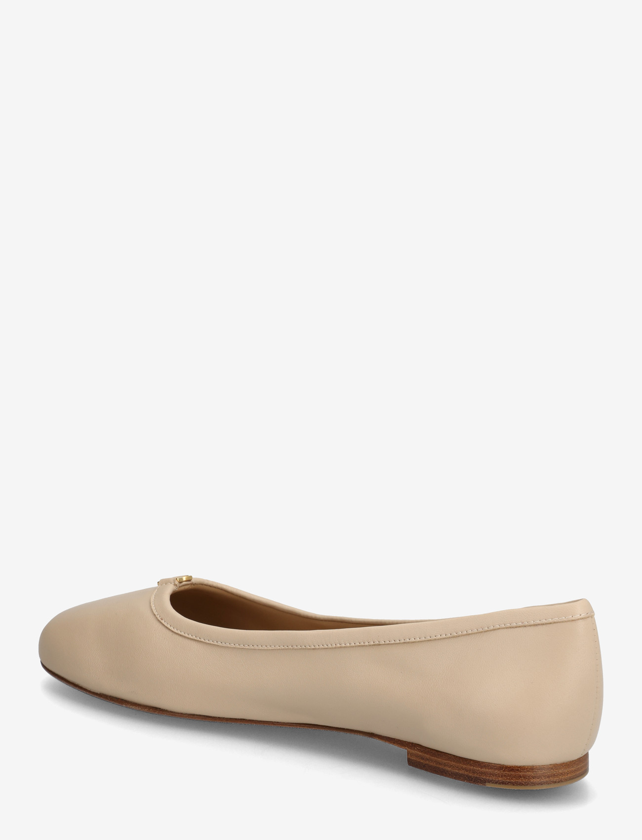 Chloé - Marcie leather ballerina shoes - besondere anlässe - beige - 2
