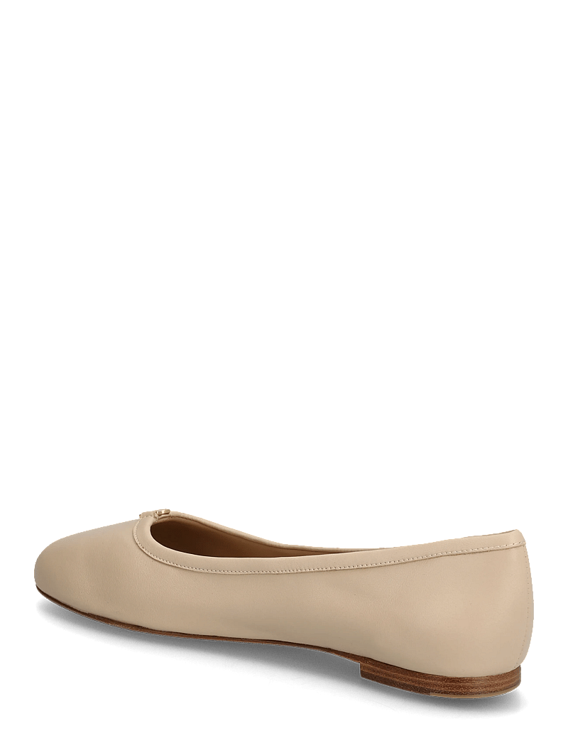 Chloé - Marcie leather ballerina shoes - besondere anlässe - beige - 2