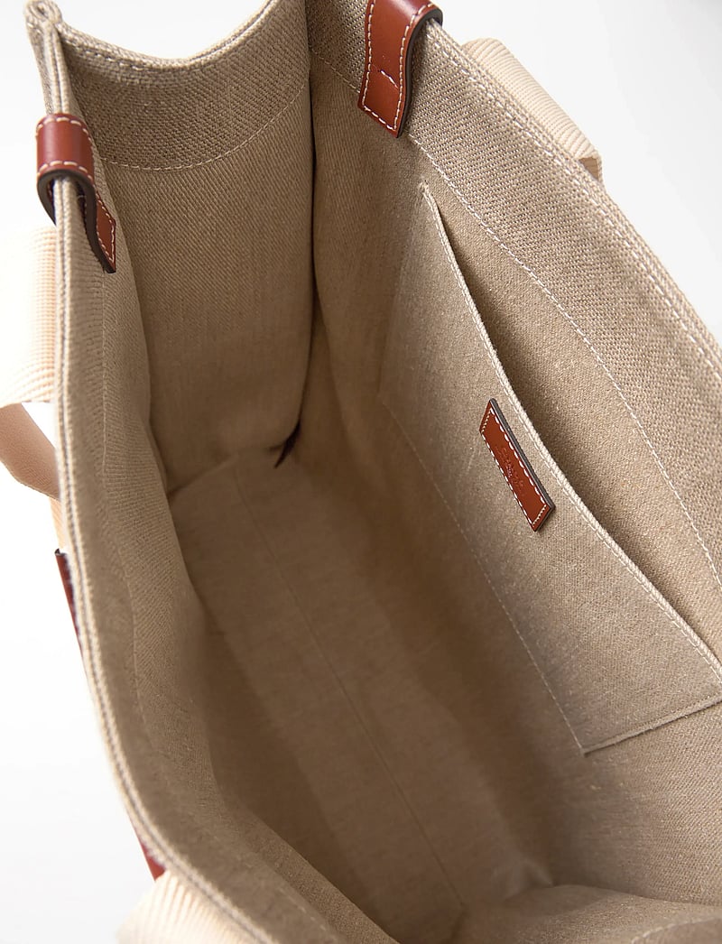 Chloé - Woody Tote Bag - tote bags - beige - 4
