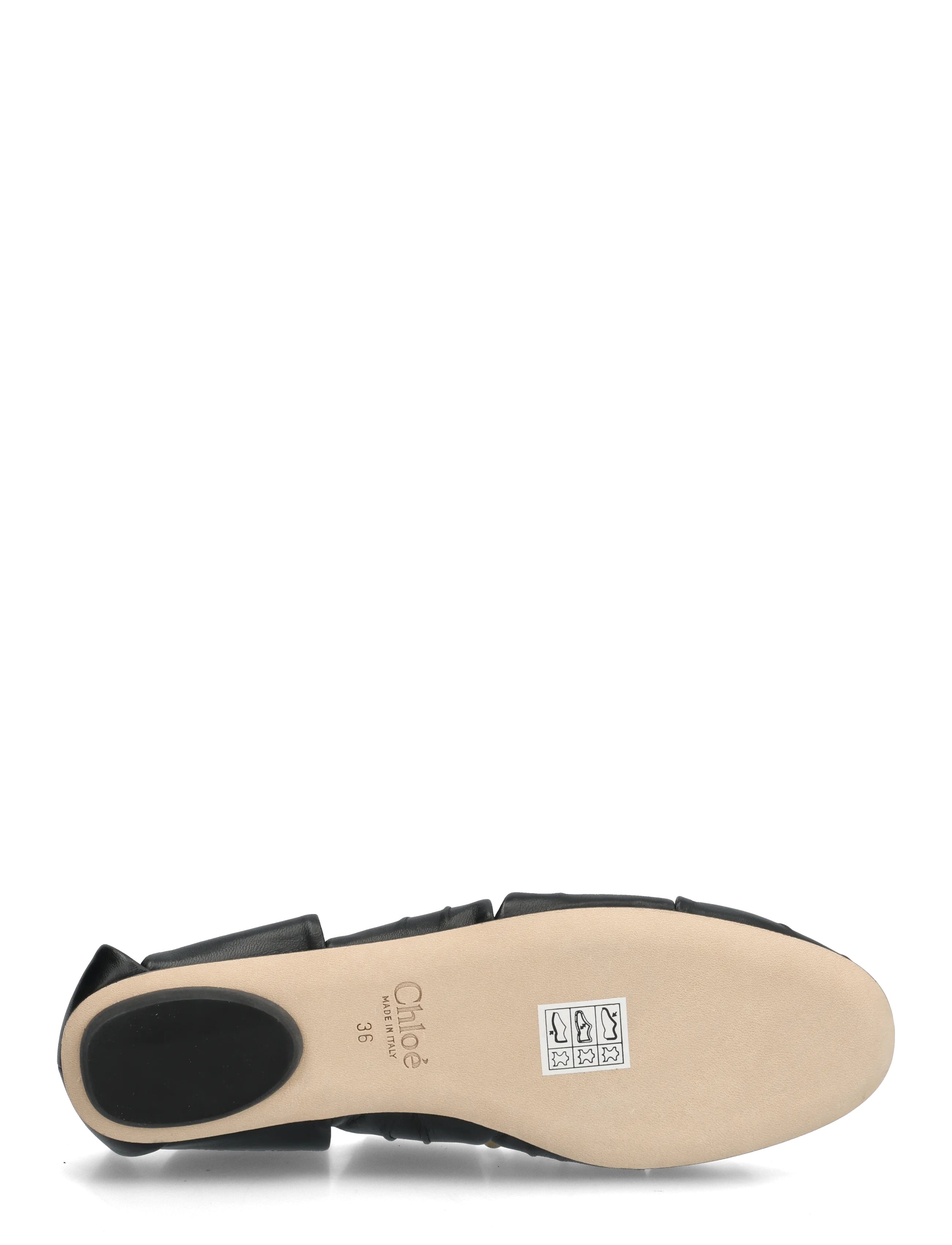 Chloé - Luna ballerina shoes - special occasions - black - 4