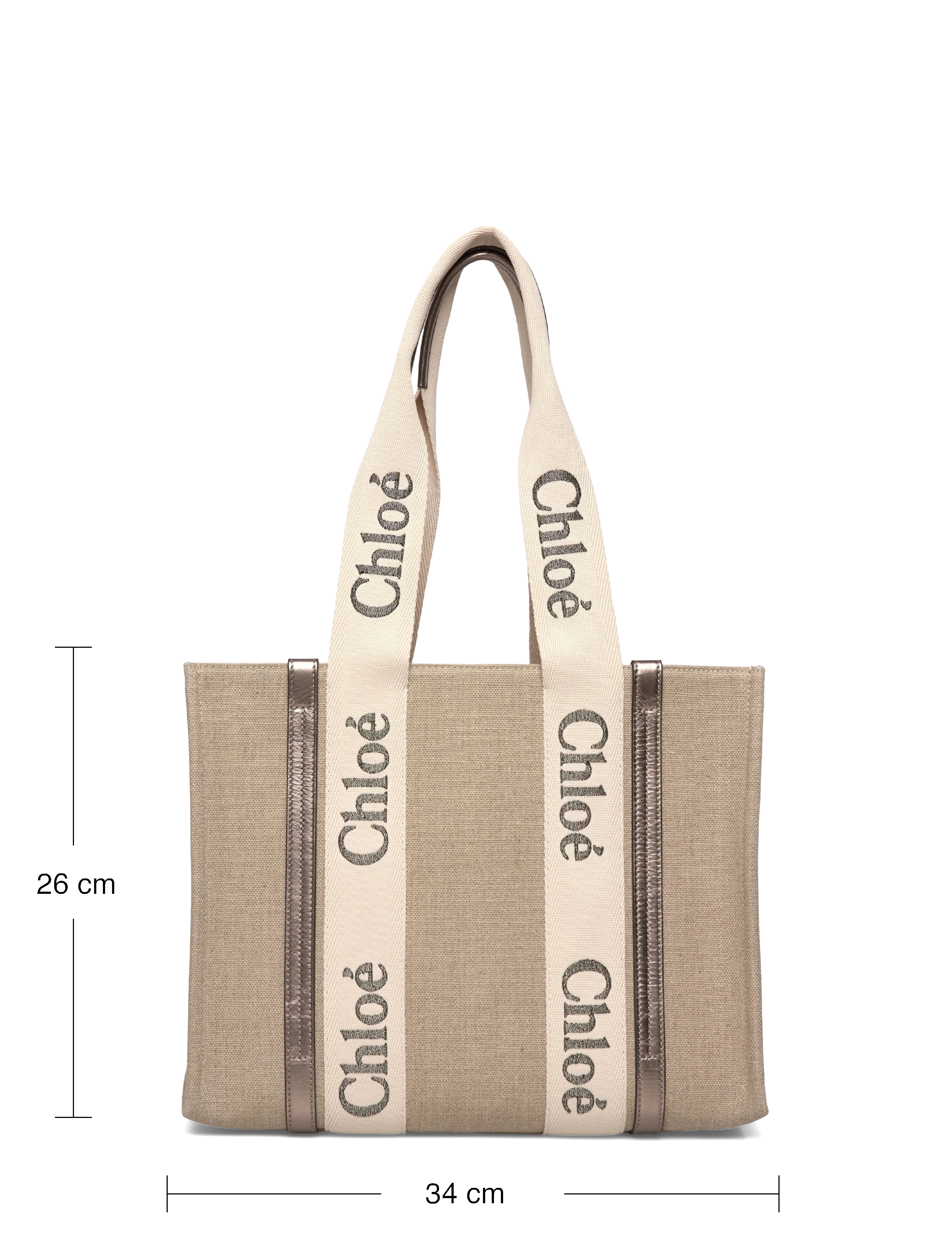 Chloé - Woody Shoulder Bag - shoulder bags - beige - 3